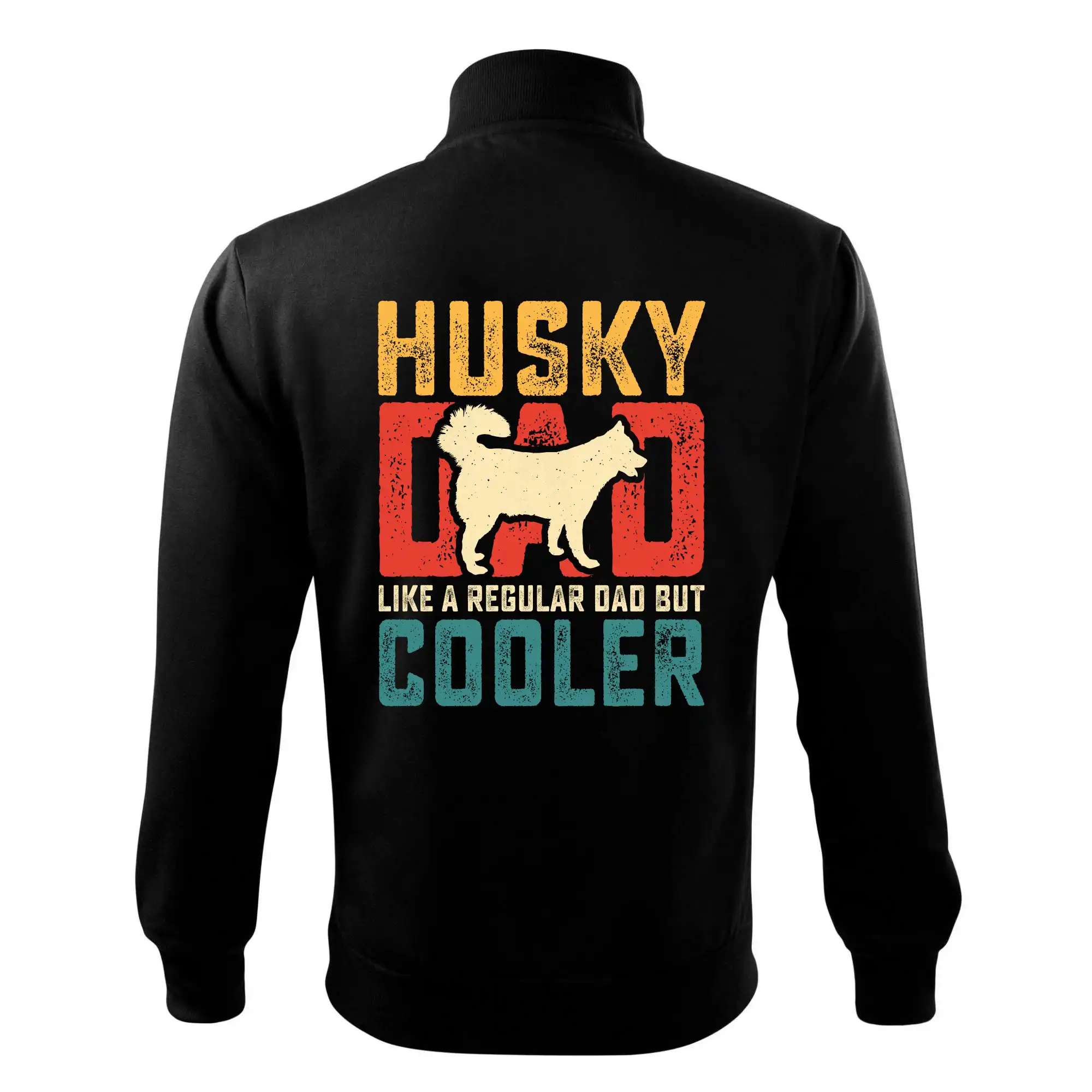 Husky dad like a regular dad but cooler
