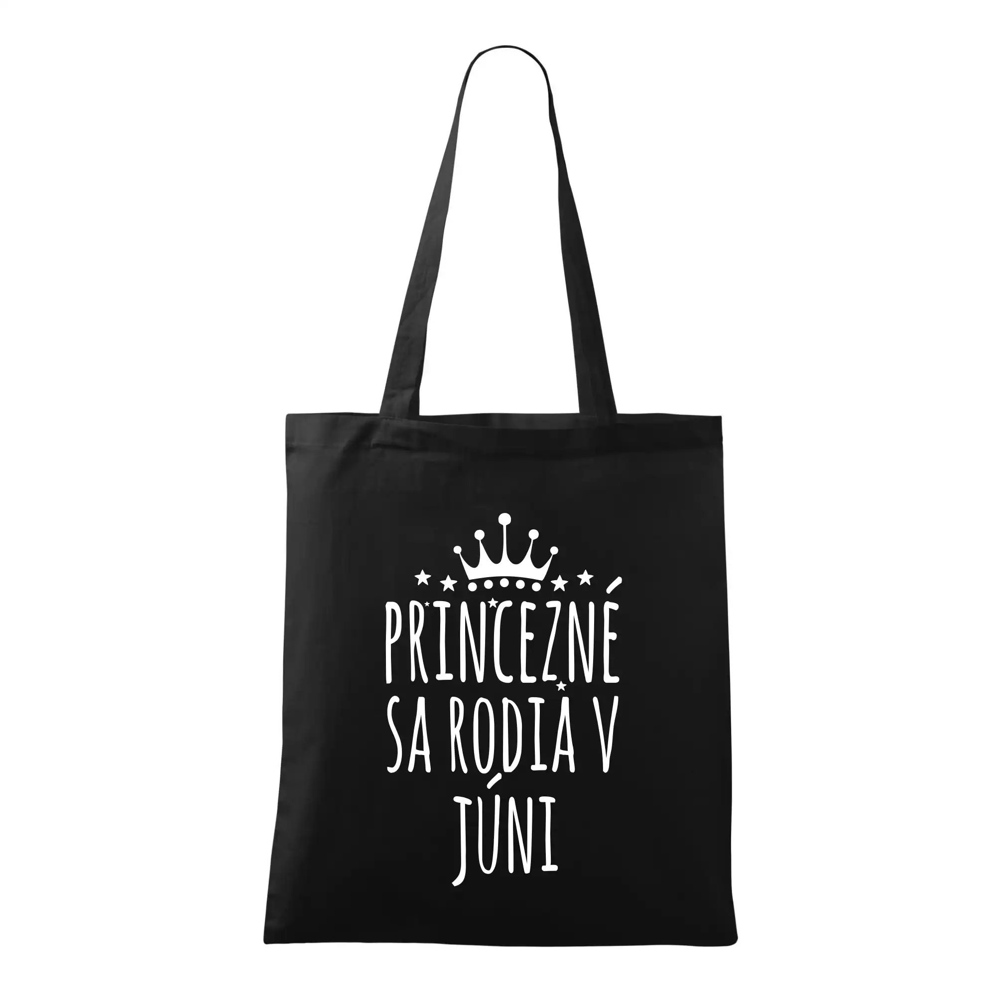 Tričká pre narodených v júni - Princezné sa rodia v júni - Taška bavlnená