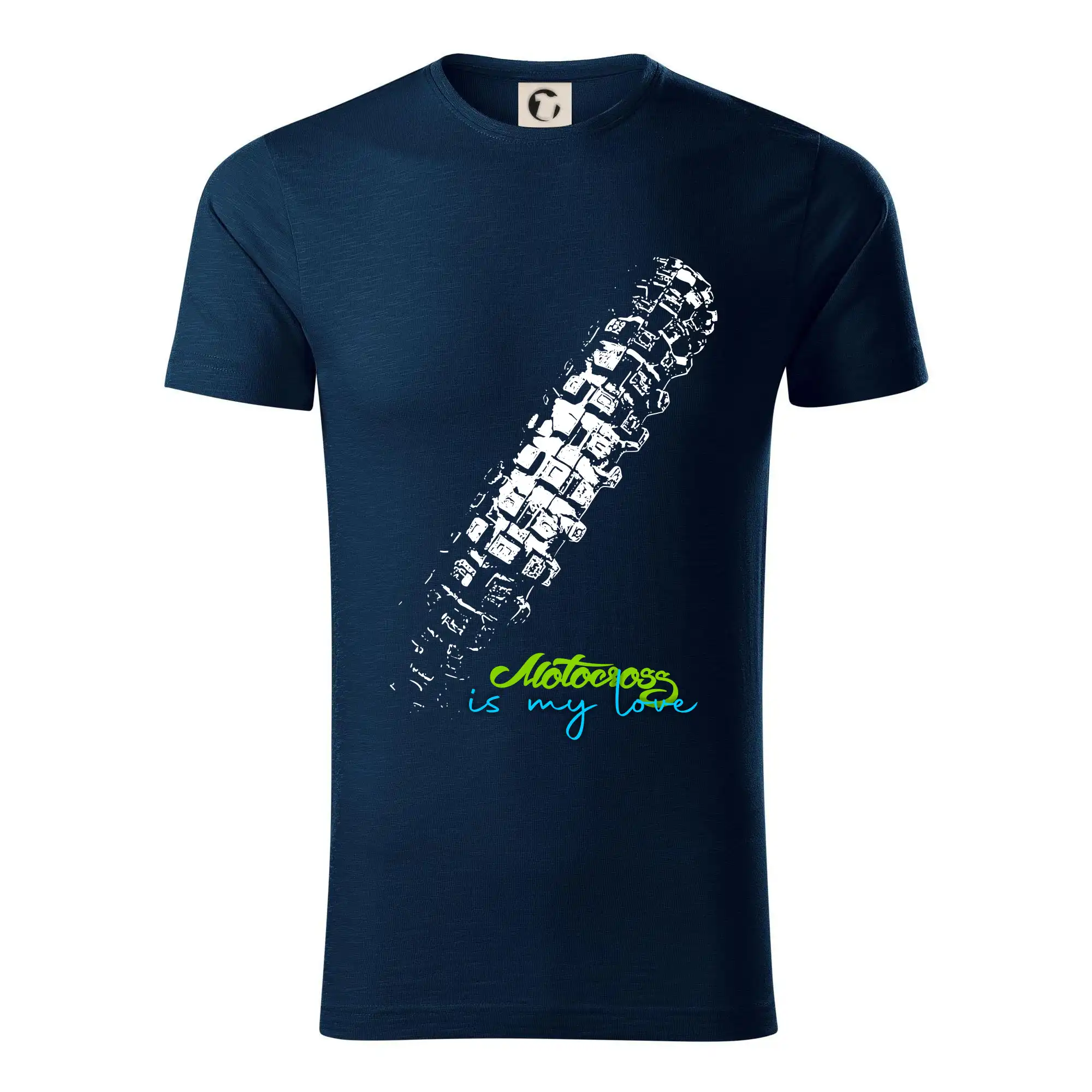 Motocross tričká - Motocross is my love - Tričko z organickej bavlny