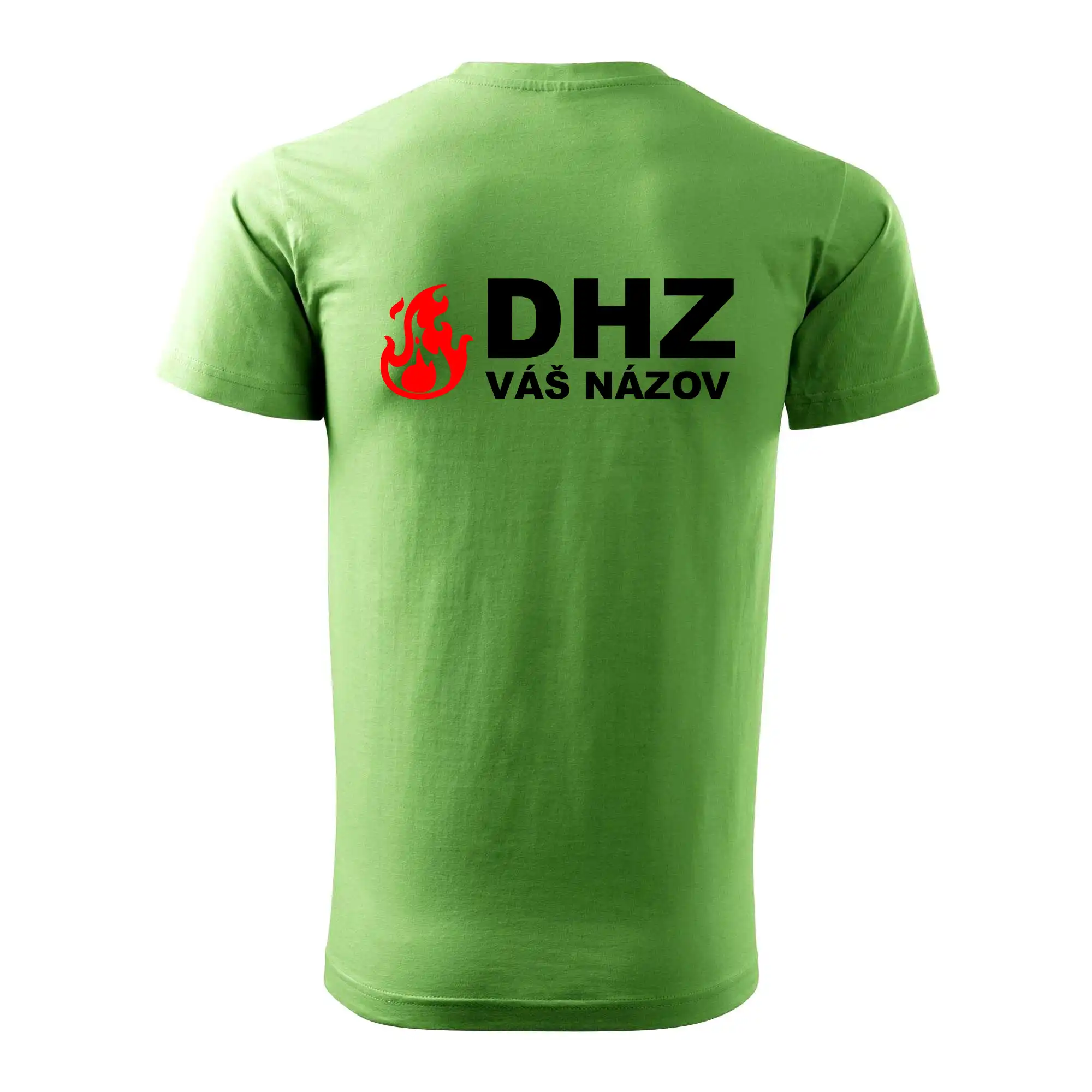 DHZ (oheň, firesport, názov sboru - vlastný nápis)