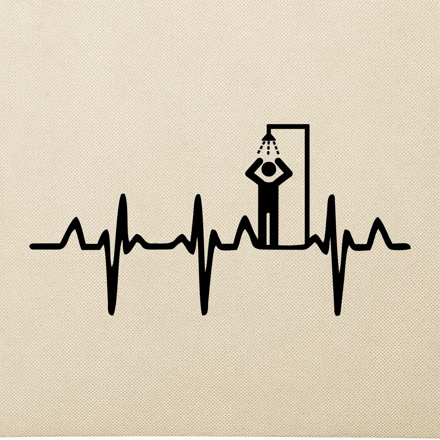 EKG otužování sprcha