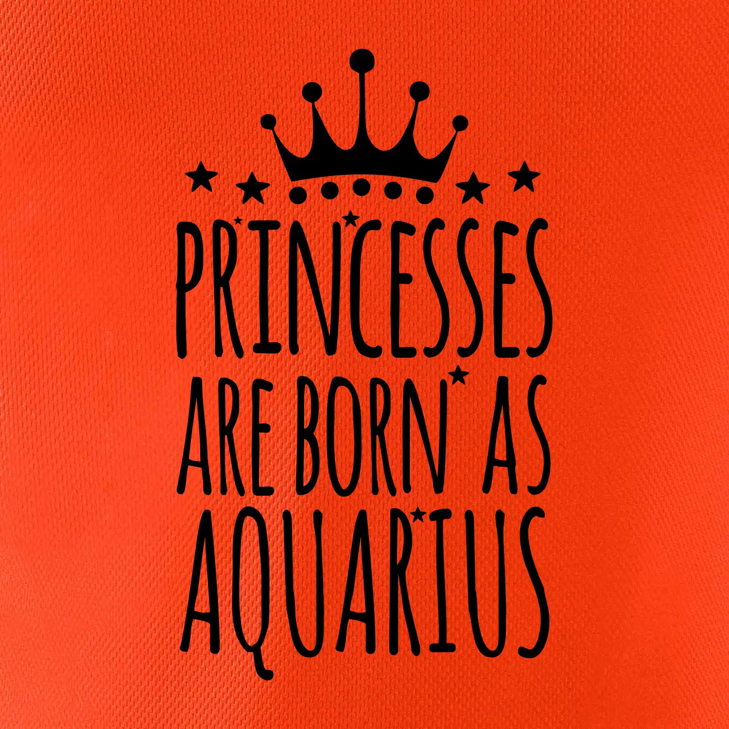 Princesses are born as Aquarius - Vodnář
