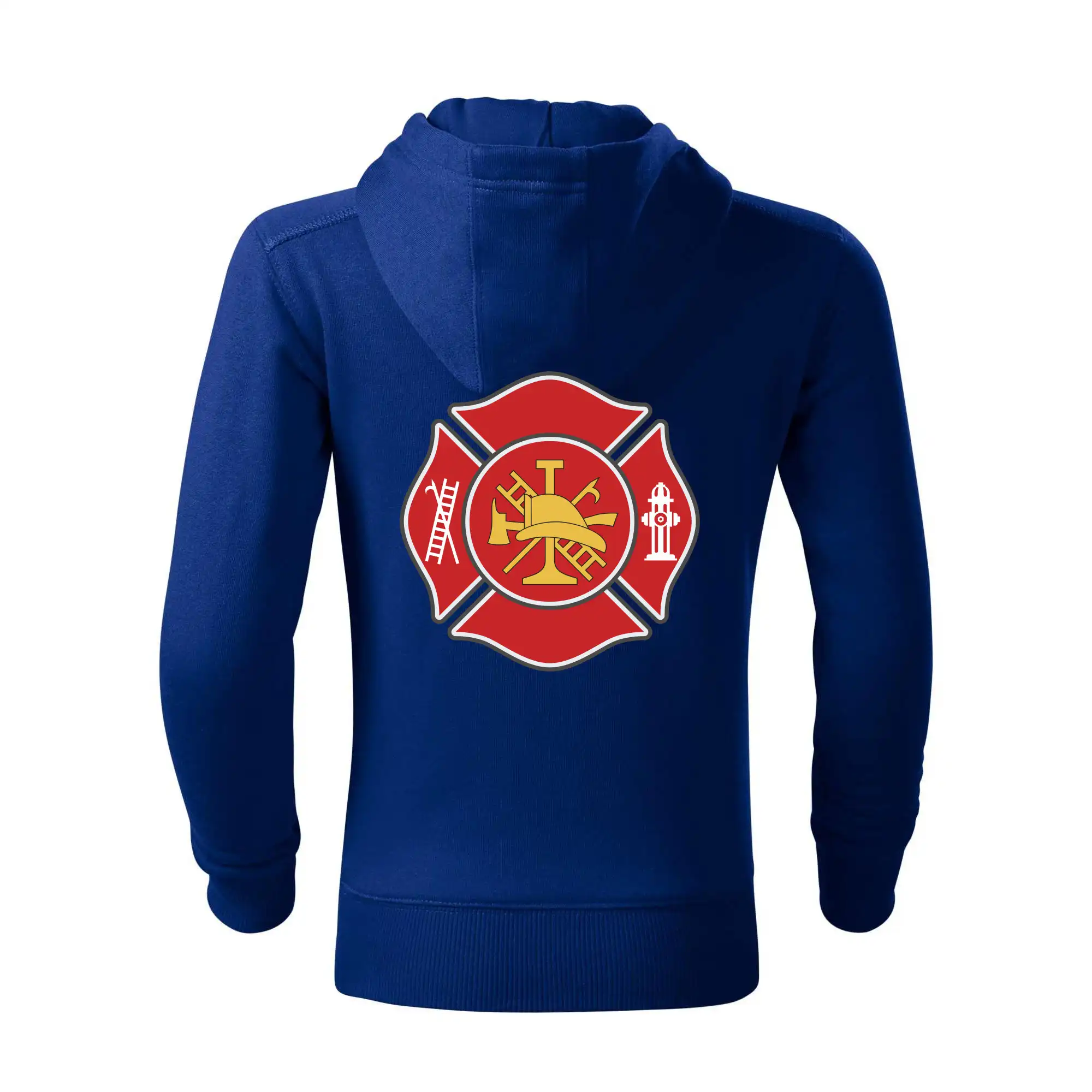Fire department logo červené
