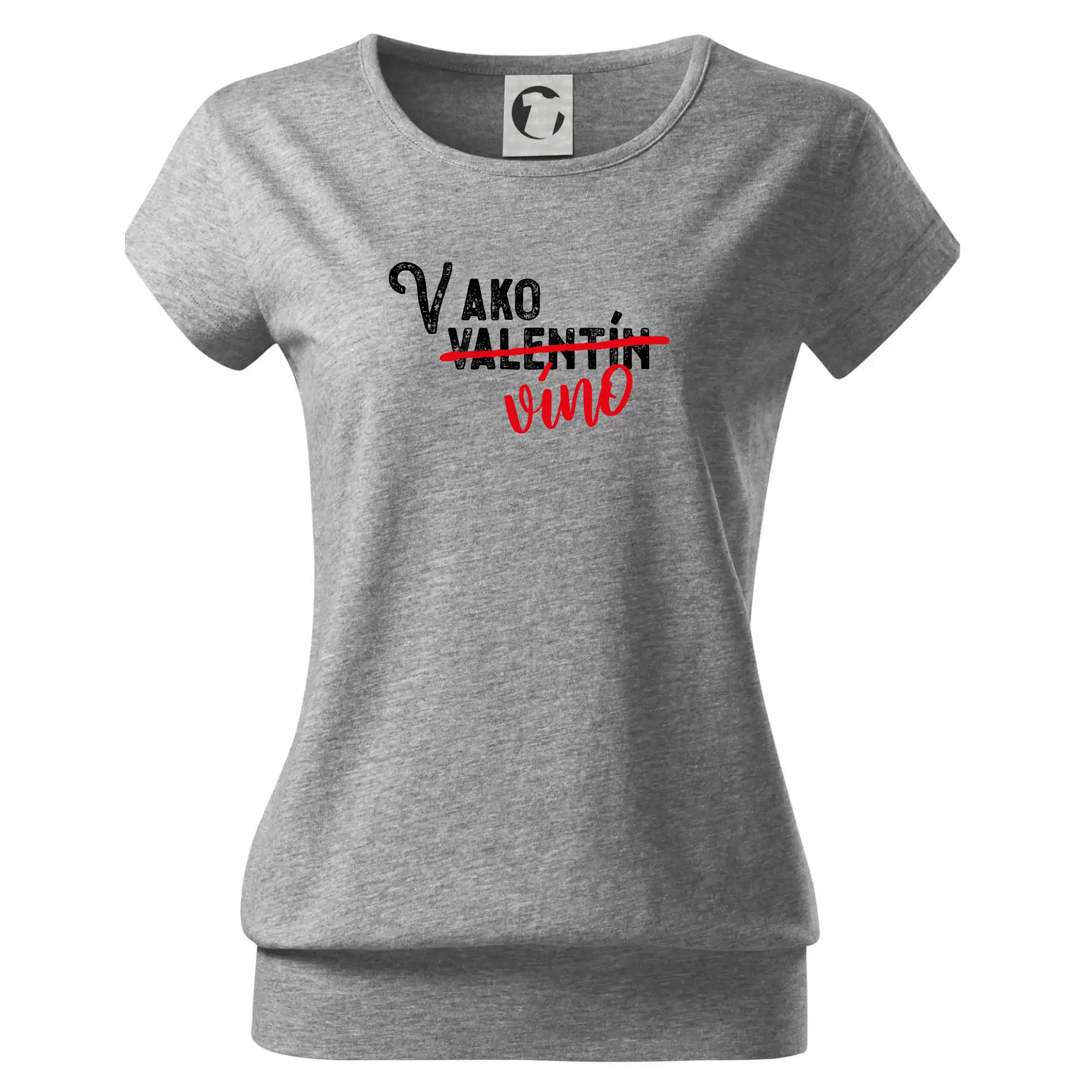 V ako Valentín víno