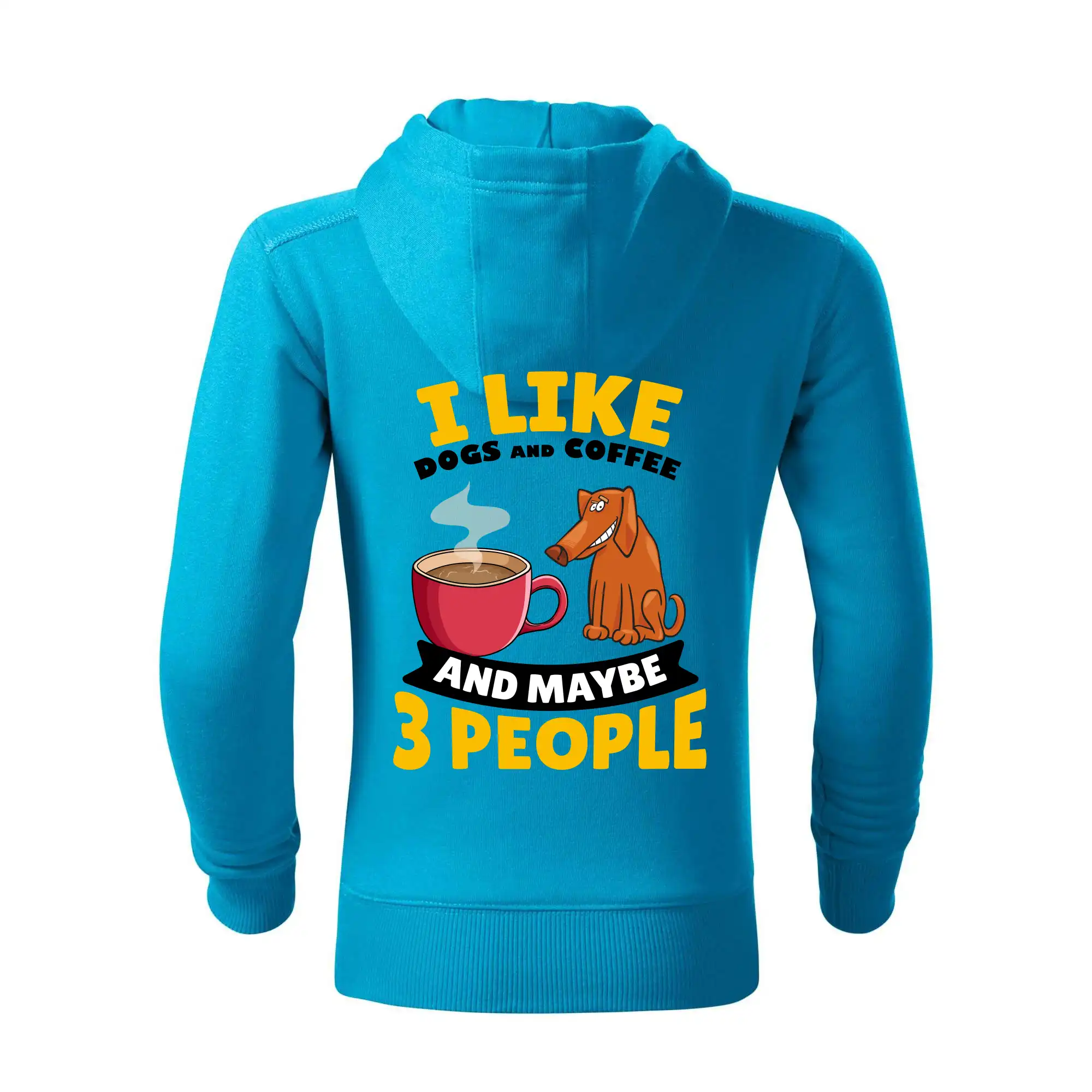 I like dogs and coffee and maybe 3 people