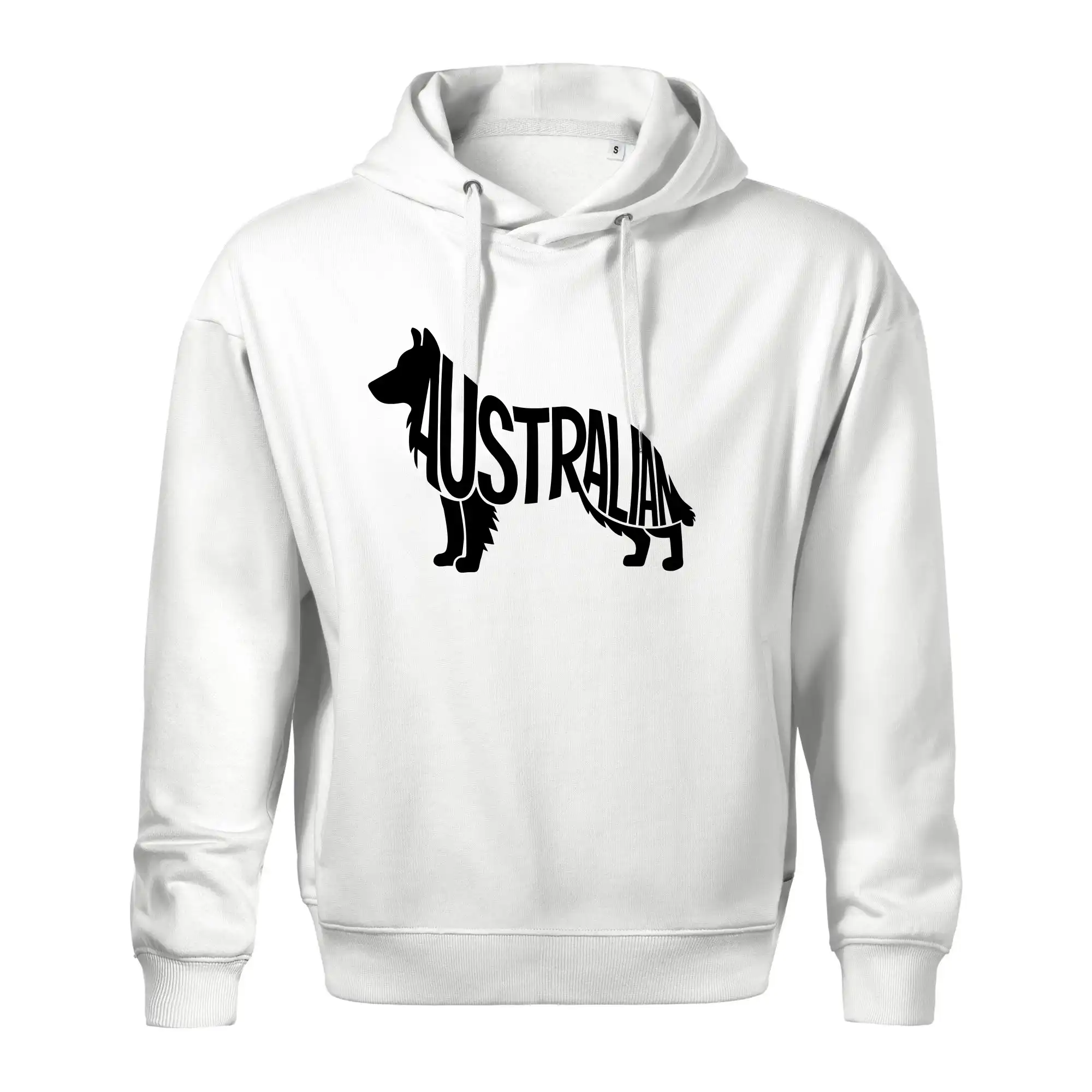 Australský Ovčák - nápis v těle