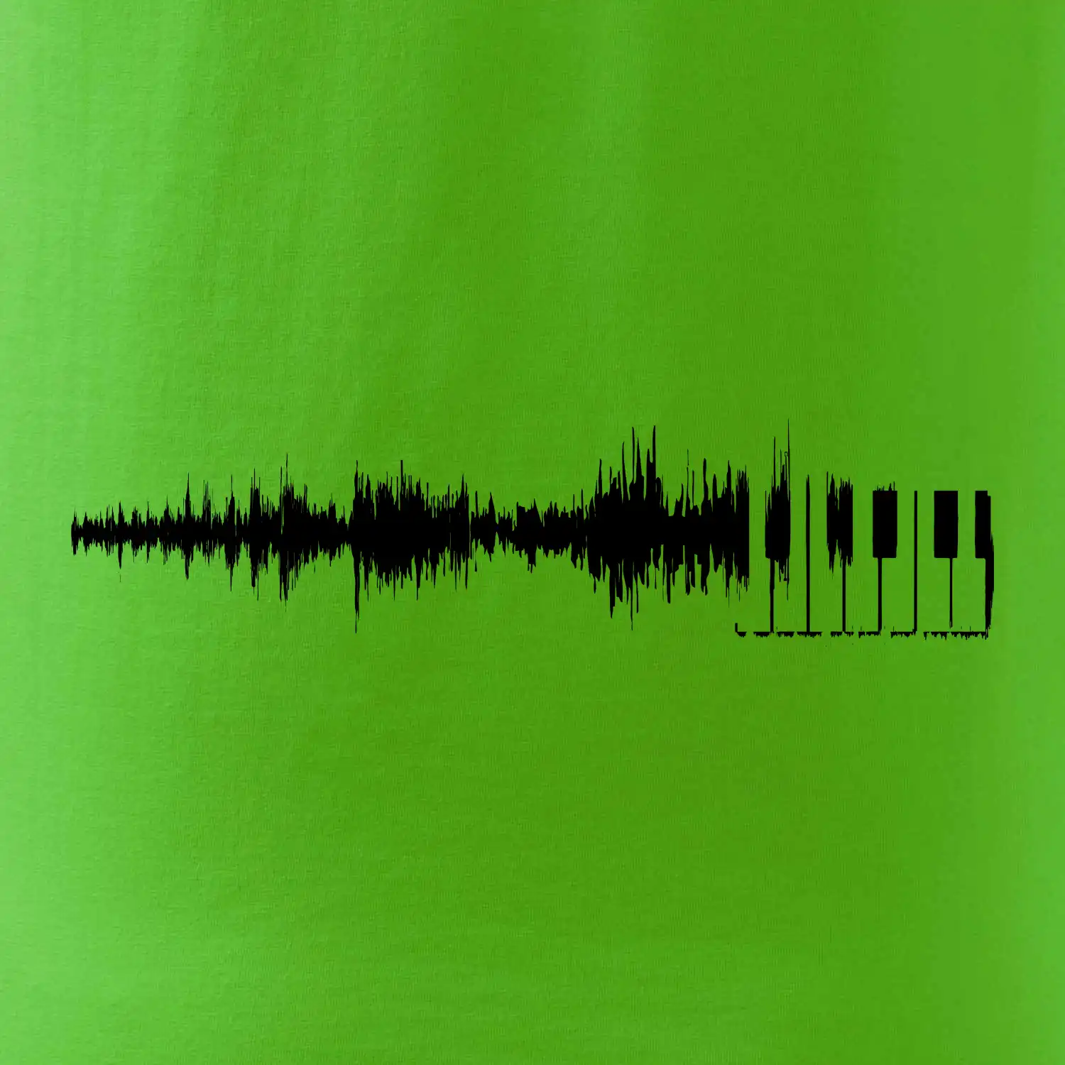 Piano ekg - průběh skladby