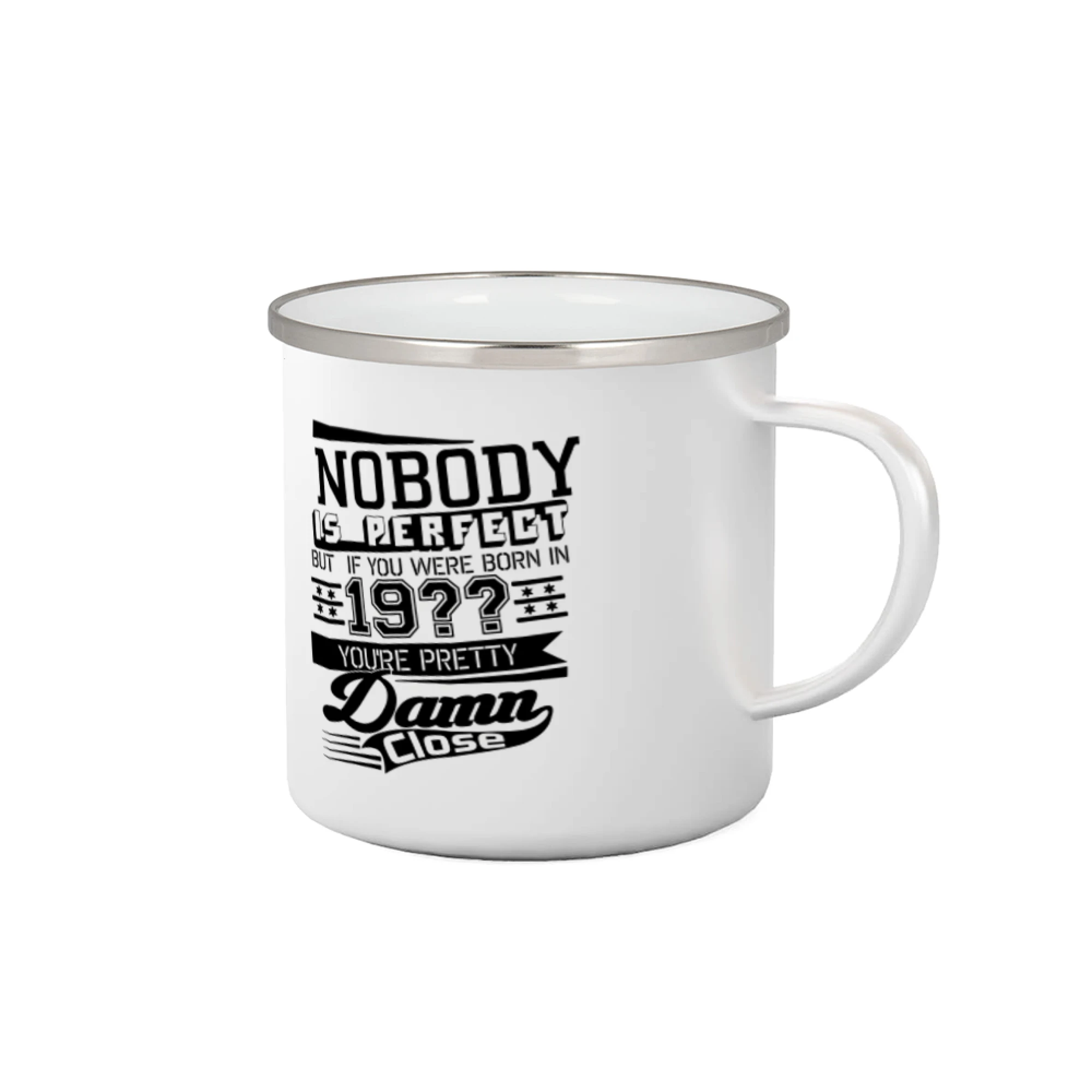 Tričká na párty - Nobody is perfect - Vlastný ročník - Plecháčik