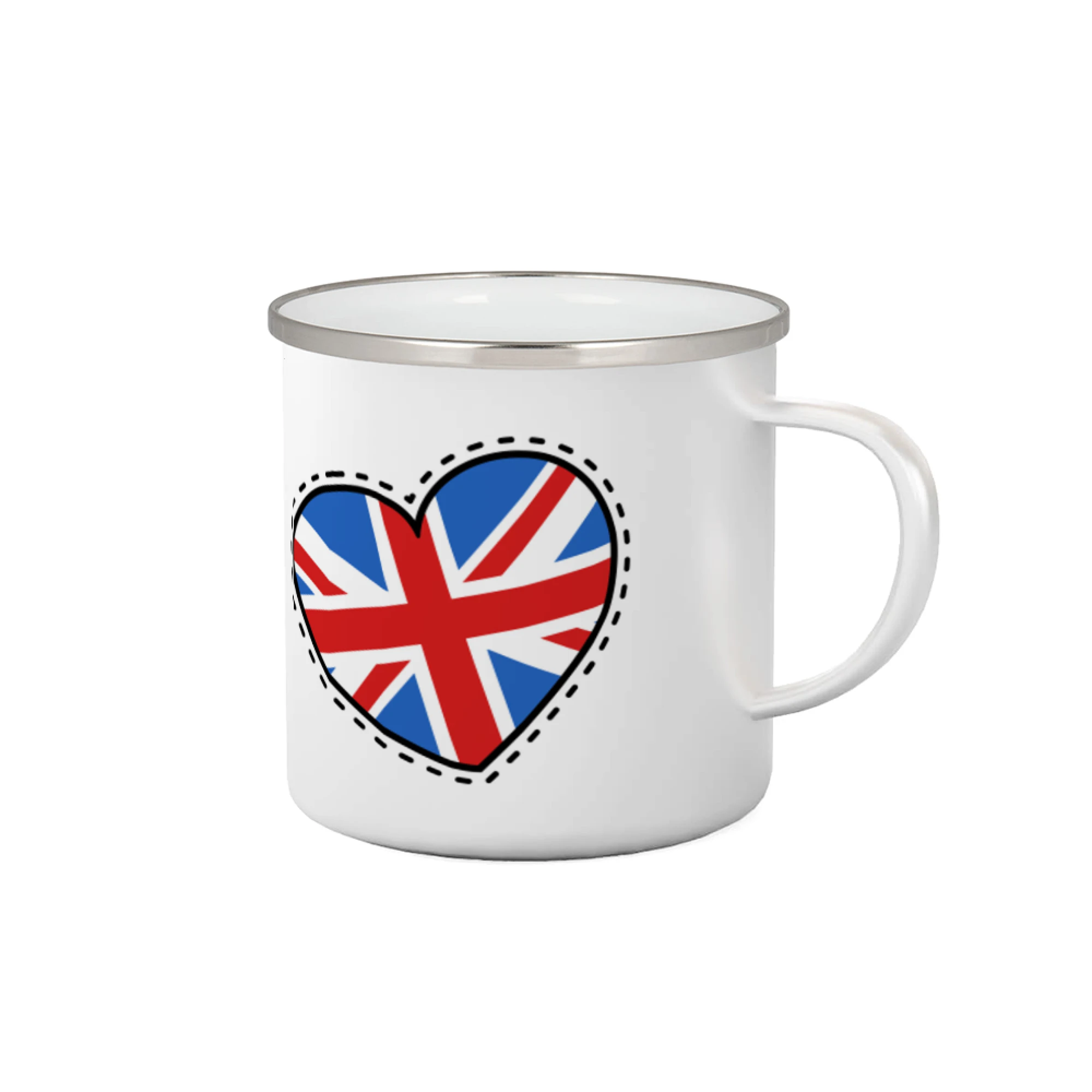 Tričká Anglicko - Británia srdce veľké - Plecháčik