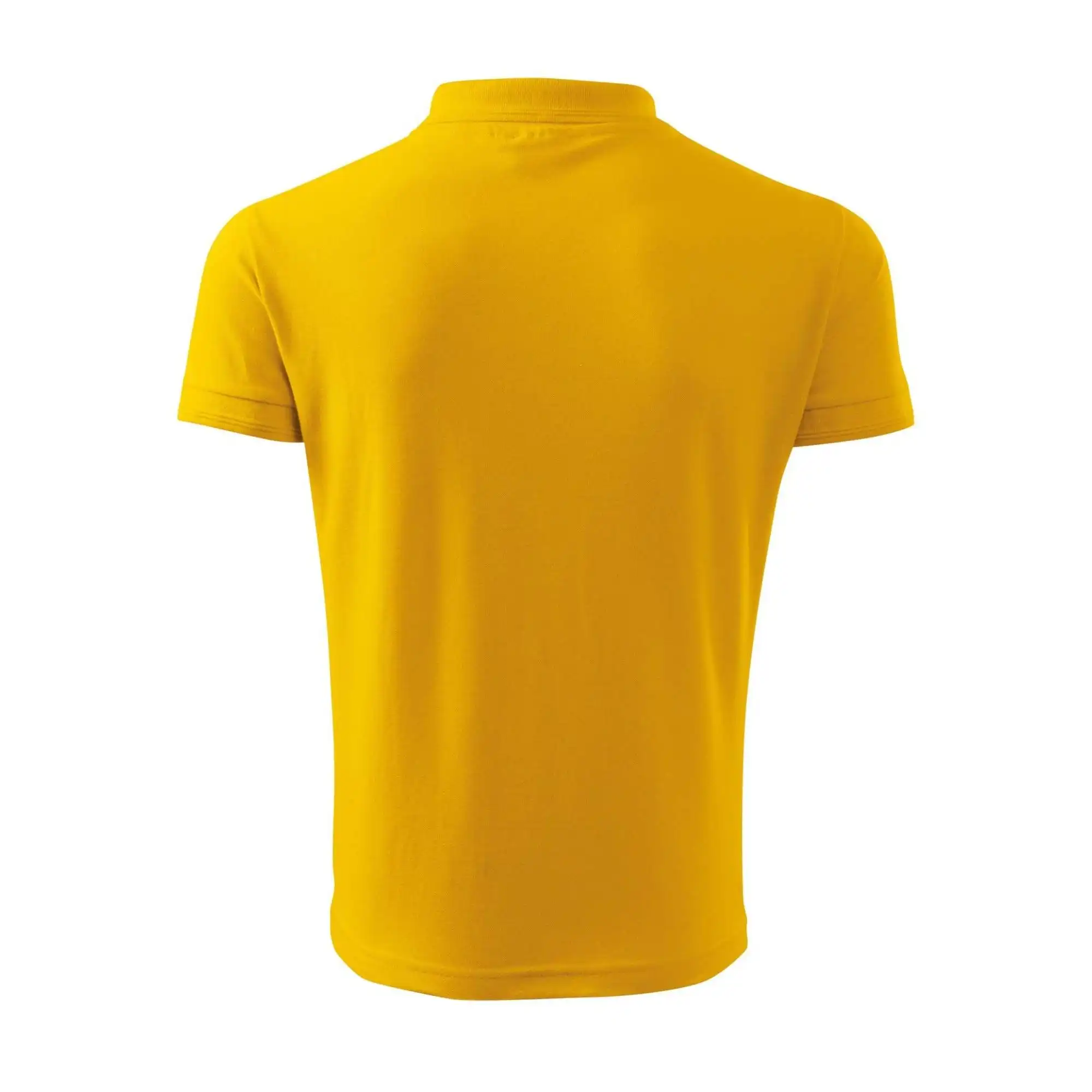 MyShirt tričká - Žlté tričko - Polokošeľa pánska Pique Polo 203