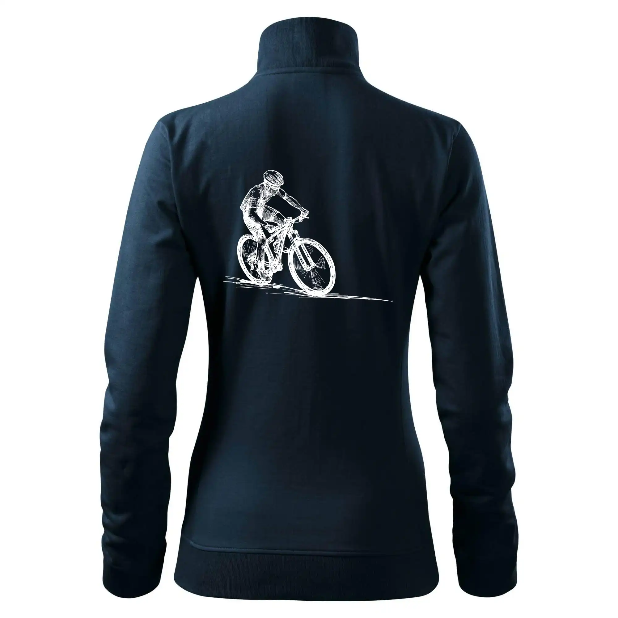 MTB kreslený cyklista