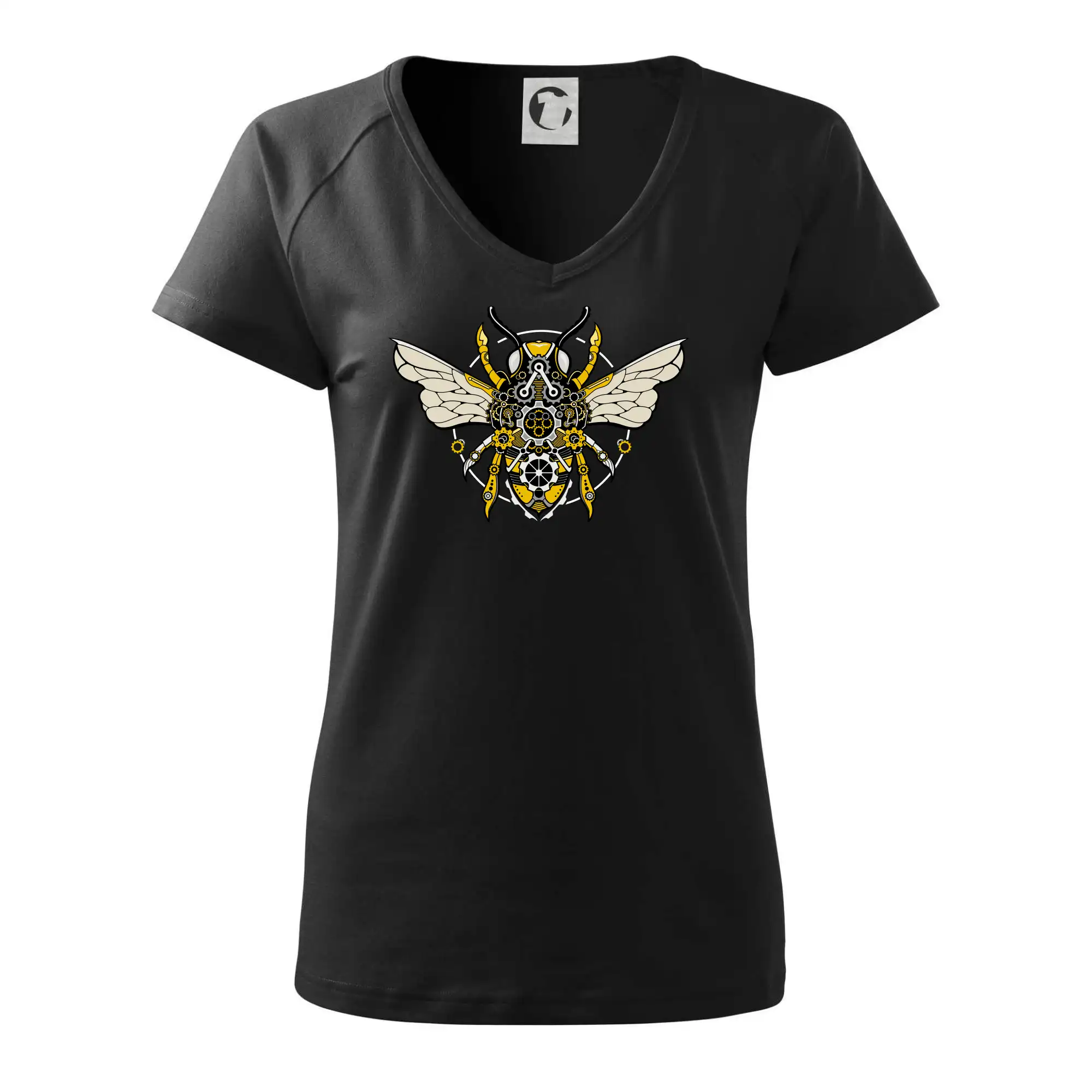 Steampunk včela barevná