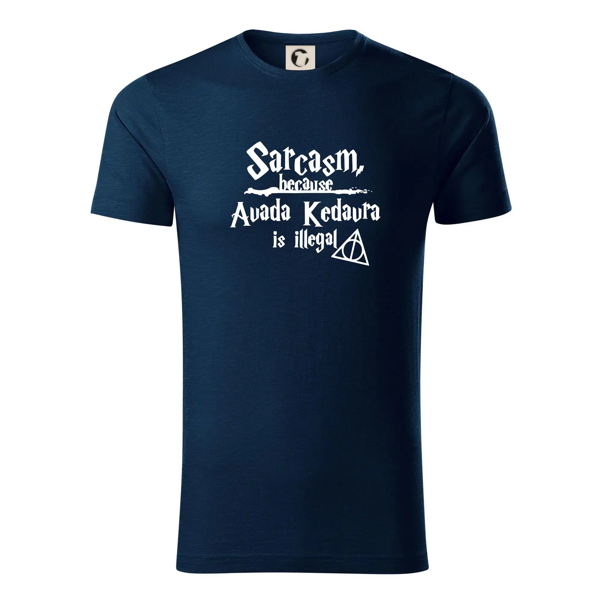 Harry - Sarcasm, because Avada Kedavra is illegal