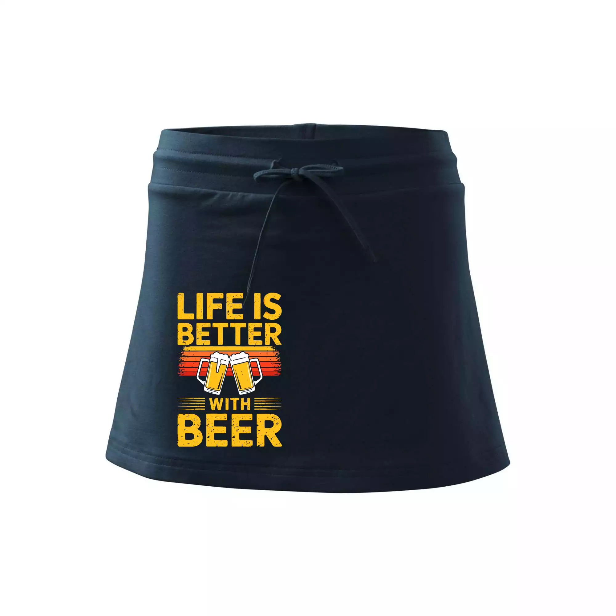 Life is better with beer - oranžové