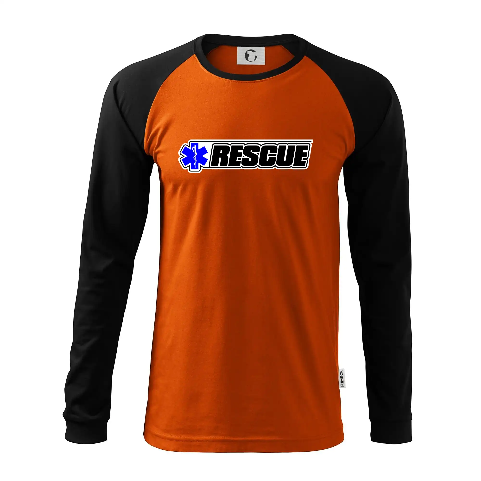 Záchranář rescue kříž modrý