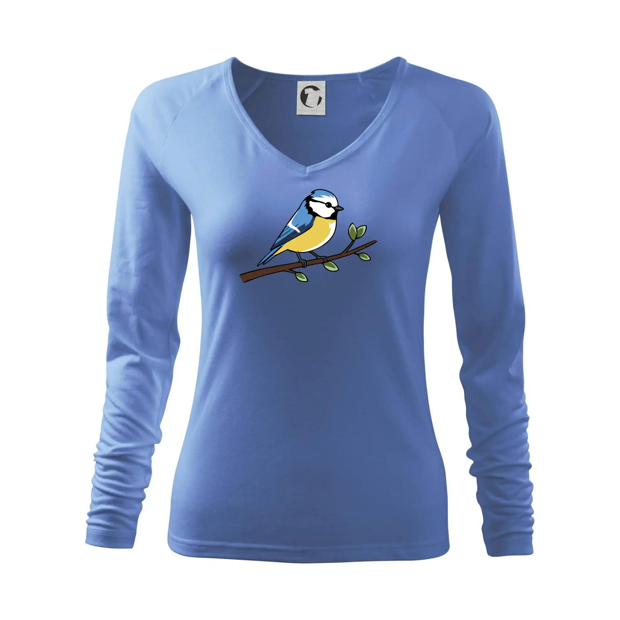 Sýkorka modřinka na větvi