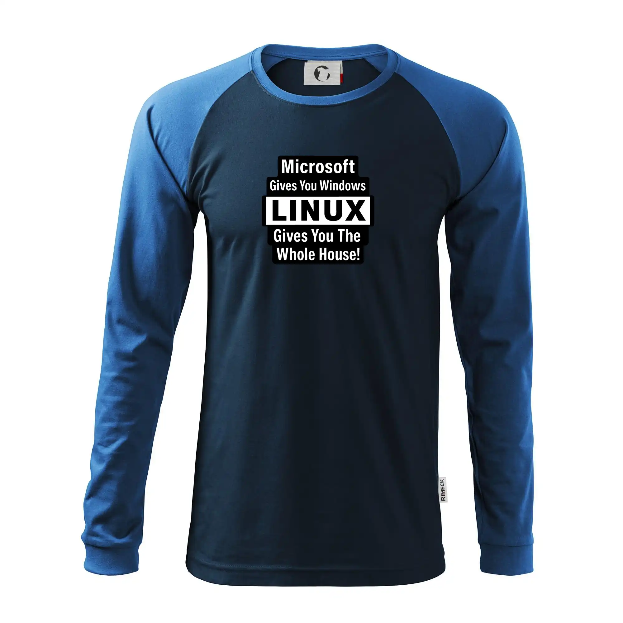 Microsoft Gives You Windows LINUX Gives You The Whole House!