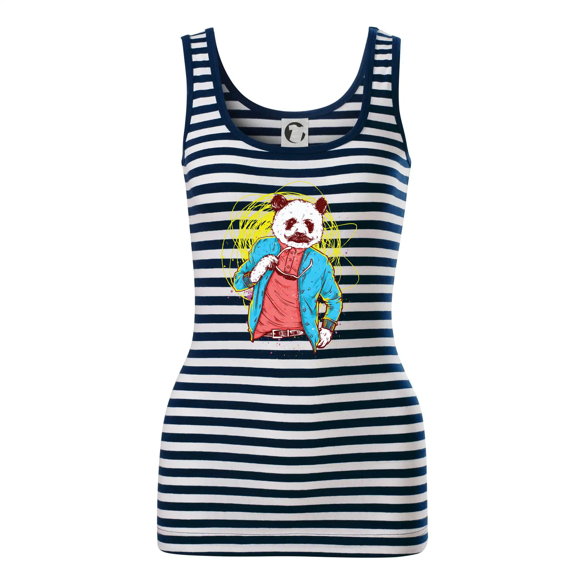 Grafické tričká - Panda Bear - Sailor tielko na vodu