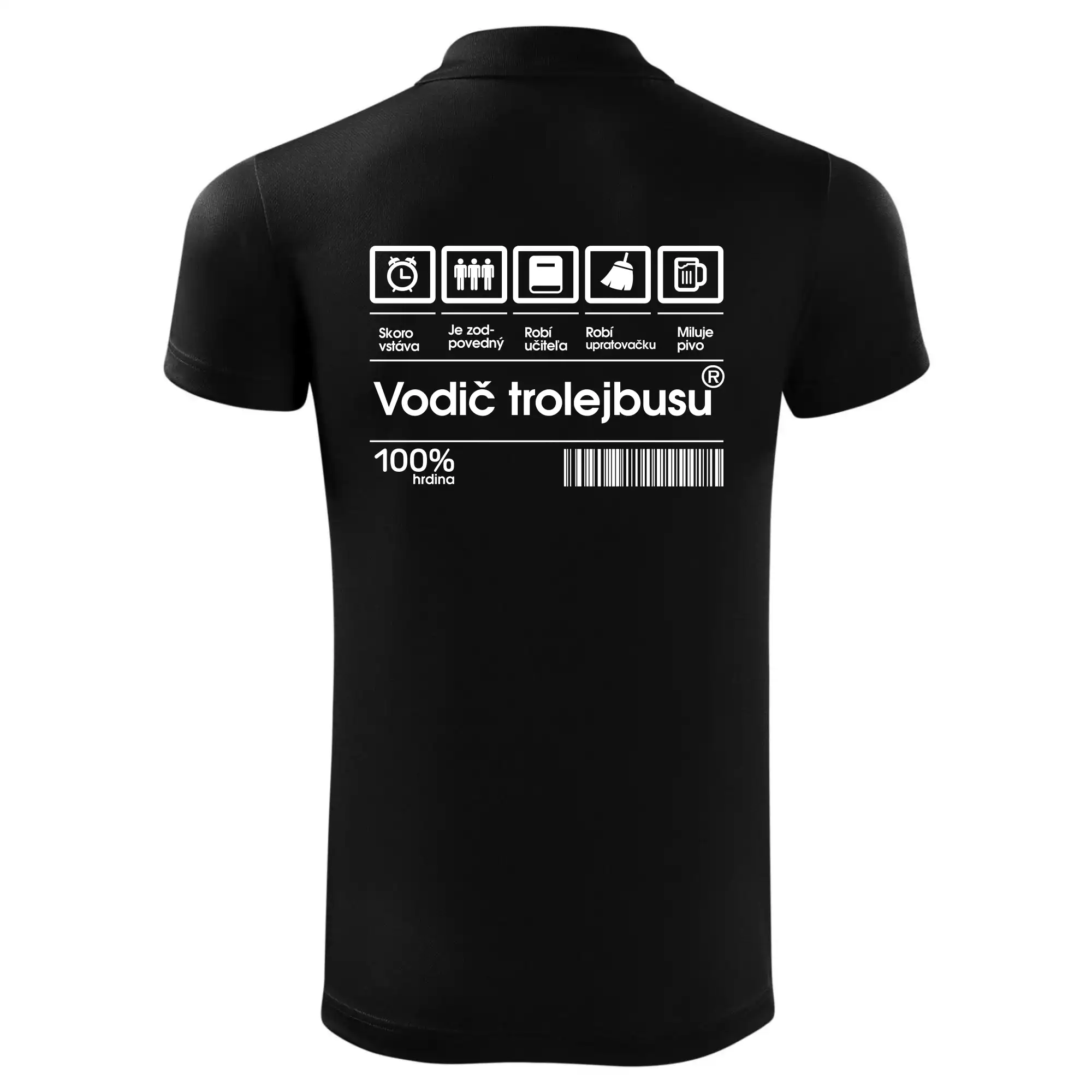 Čiarový kód - Vodič trolejbusu