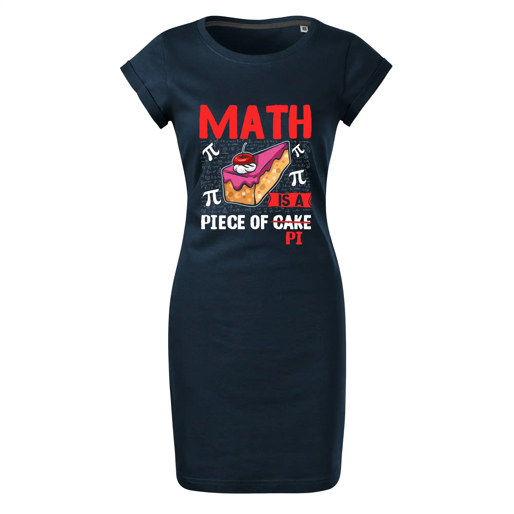 Vtipné tričká pre matematiky - Math piece of pi - Tričko Šaty FREEDOM