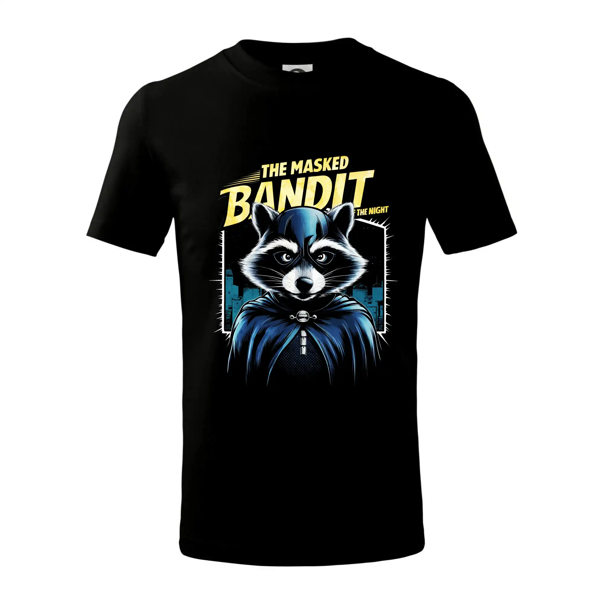 Tričká so zvieratami - Mýval v plášti masked bandit - Tričko detské bavlnené