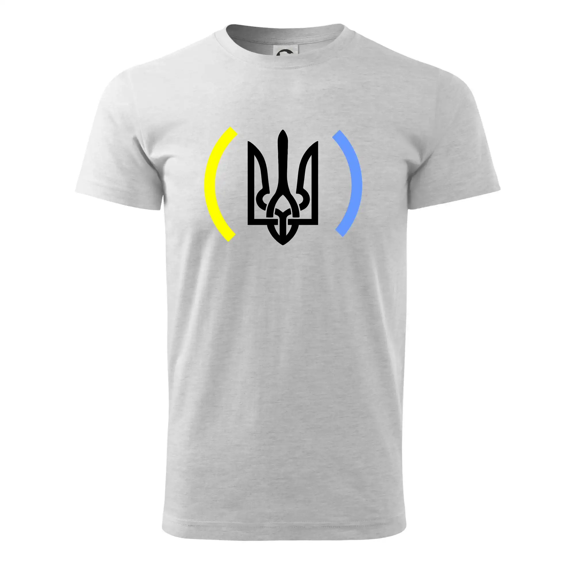 Ukrajina trojzubec s barvami