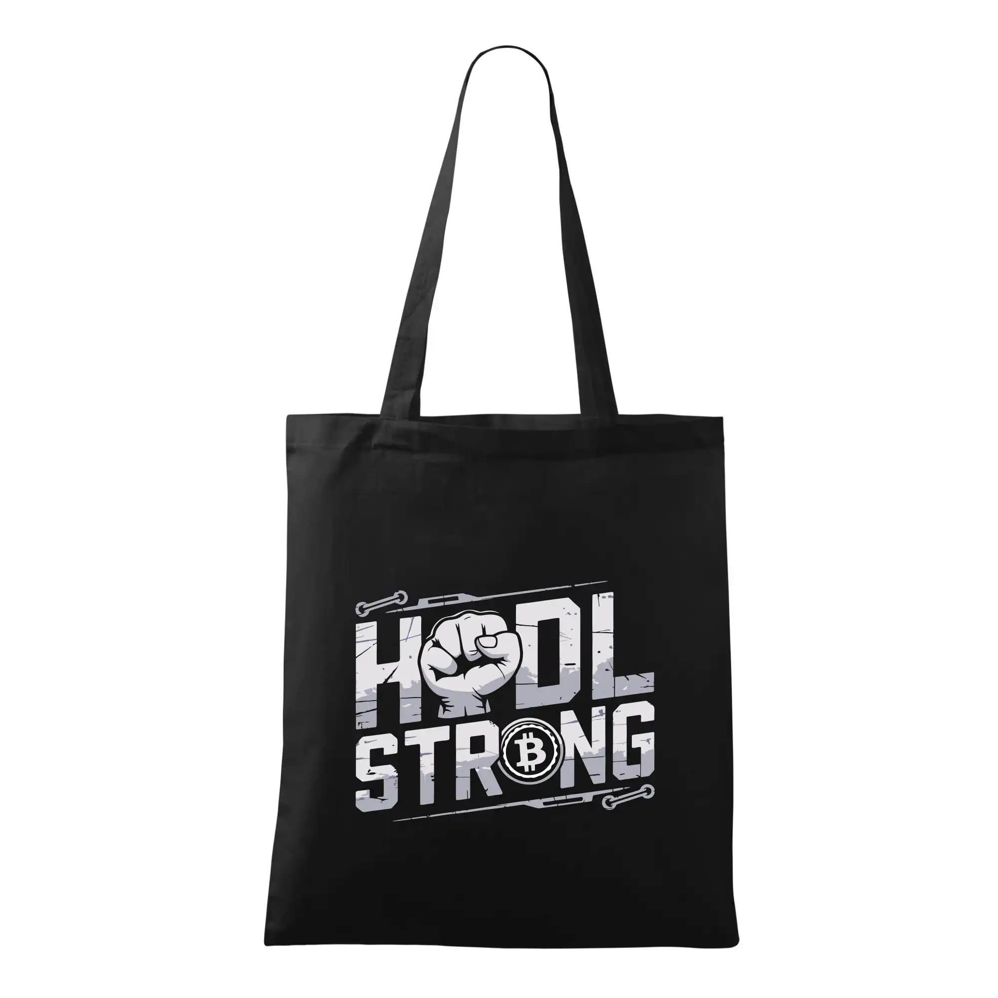 HODL Strong - Taška bavlnená