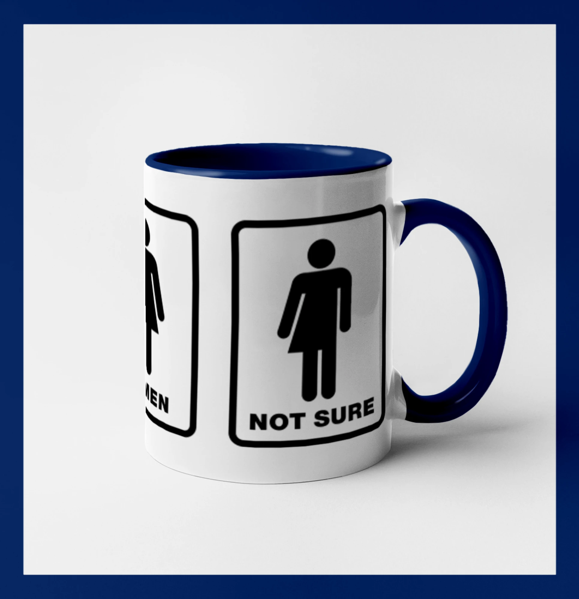 Tričká na párty - Men, woman, not sure (Hana-creative) - Hrnček 