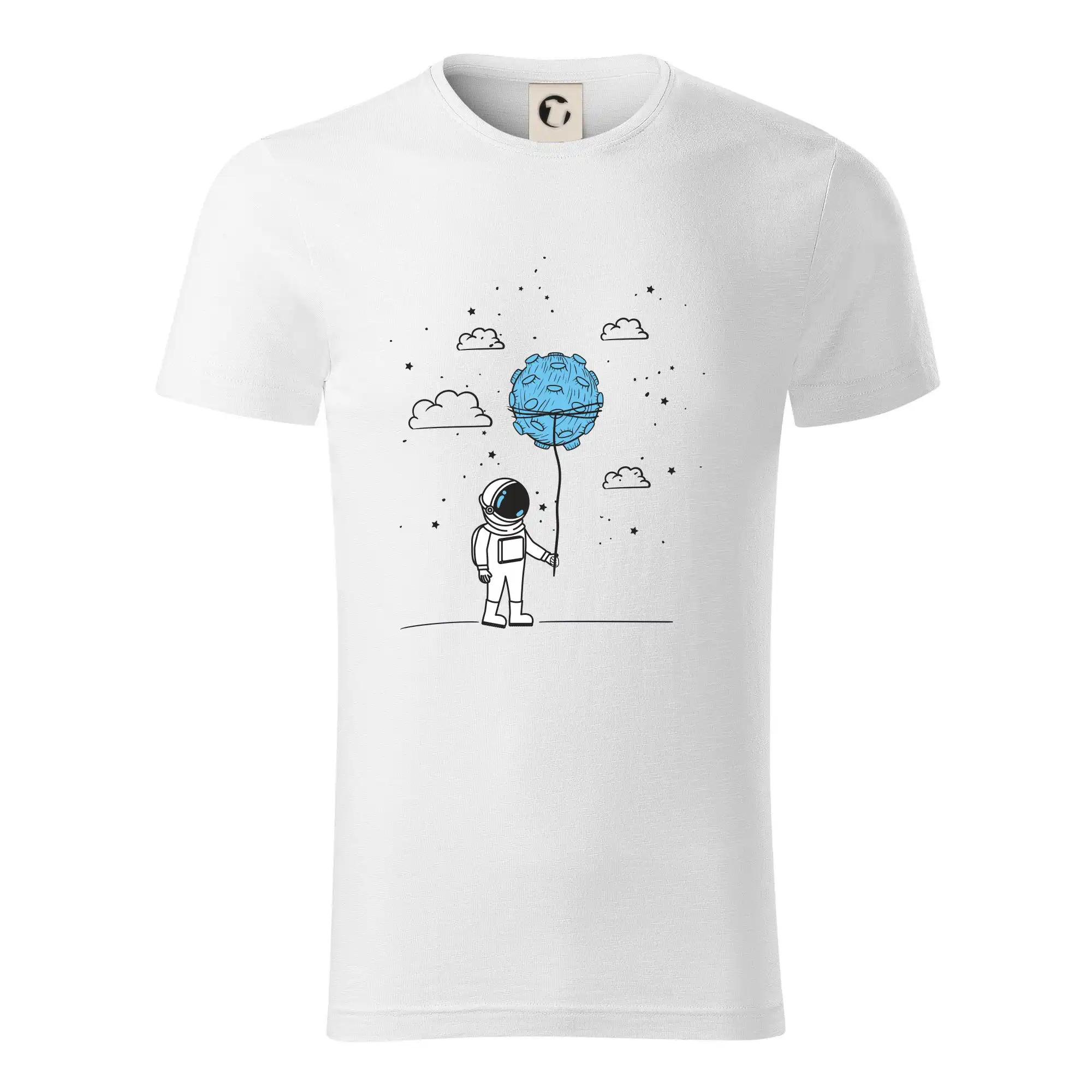 Astronaut s balónkem