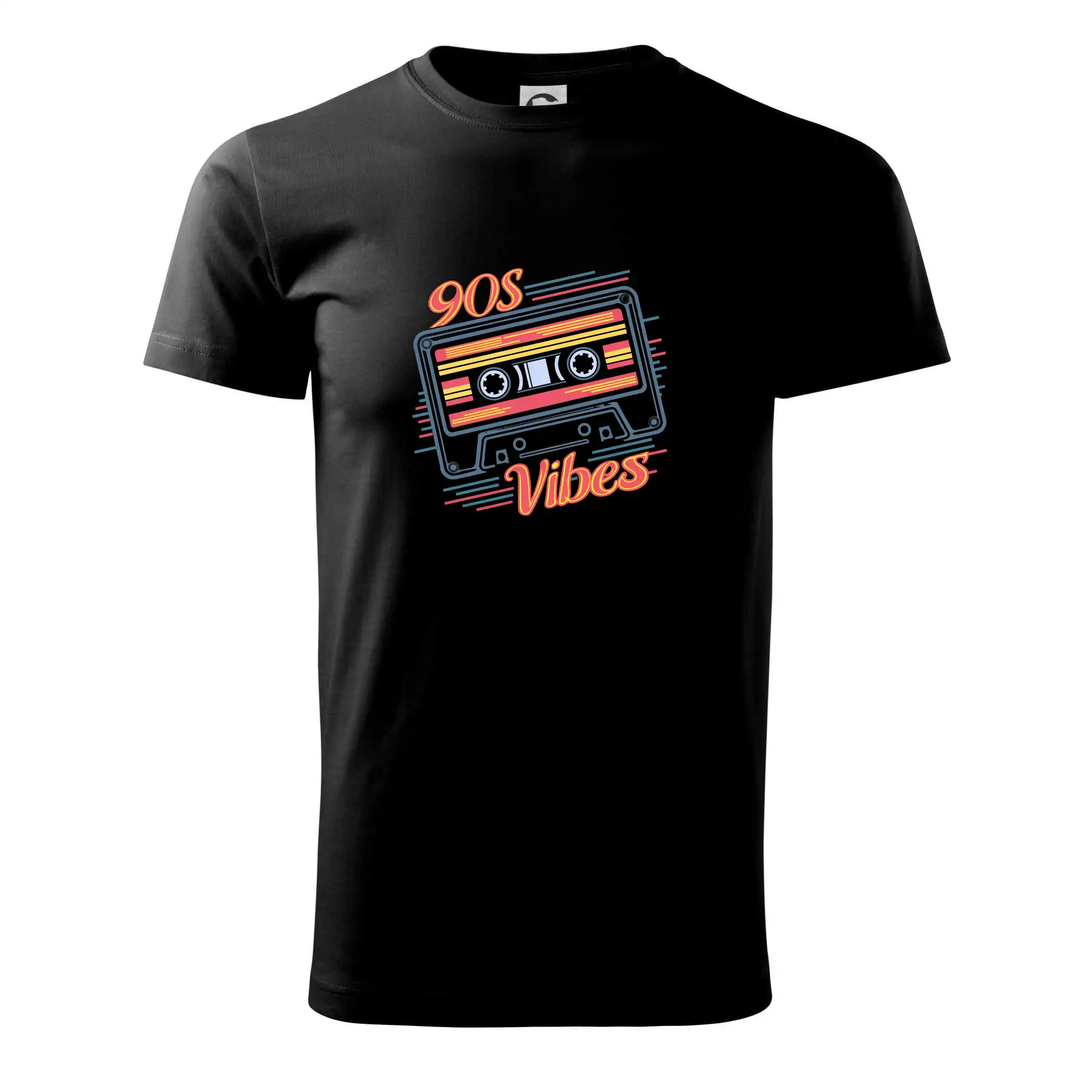90s vibes - kazeta - Klasické pánske tričko vyššej gramáže