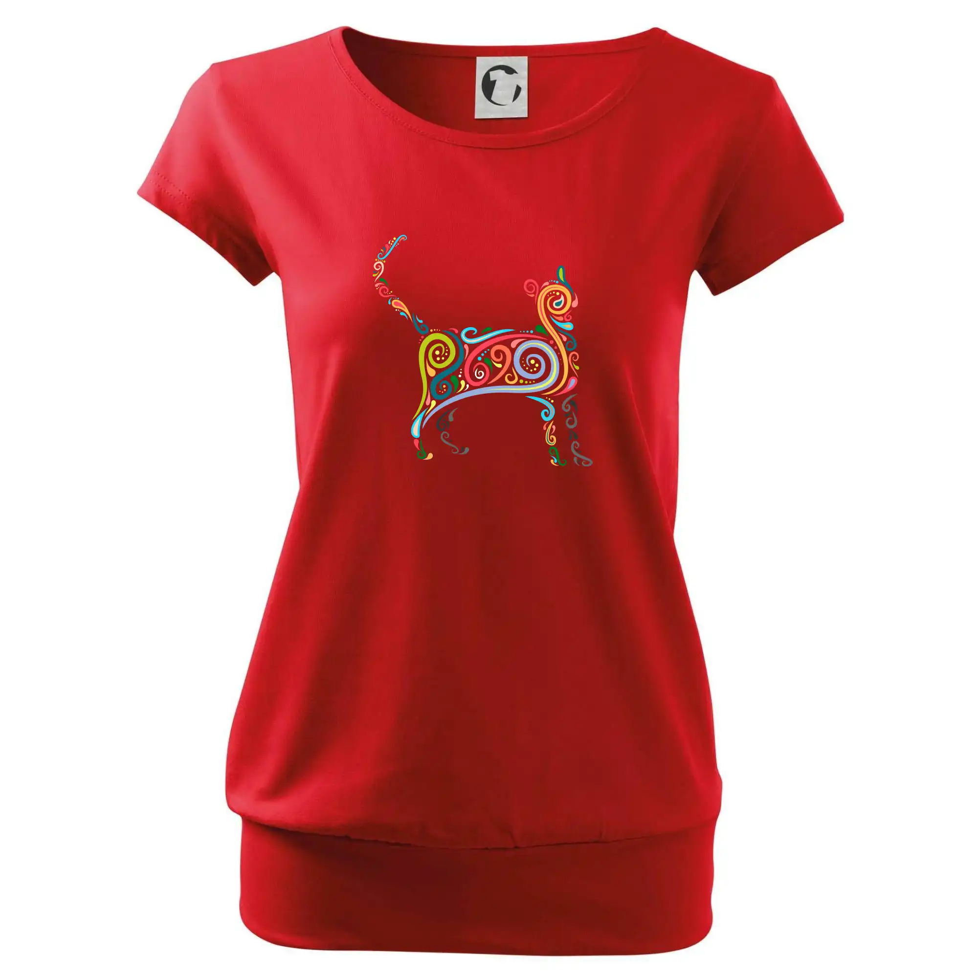 Kočka barevné křivky