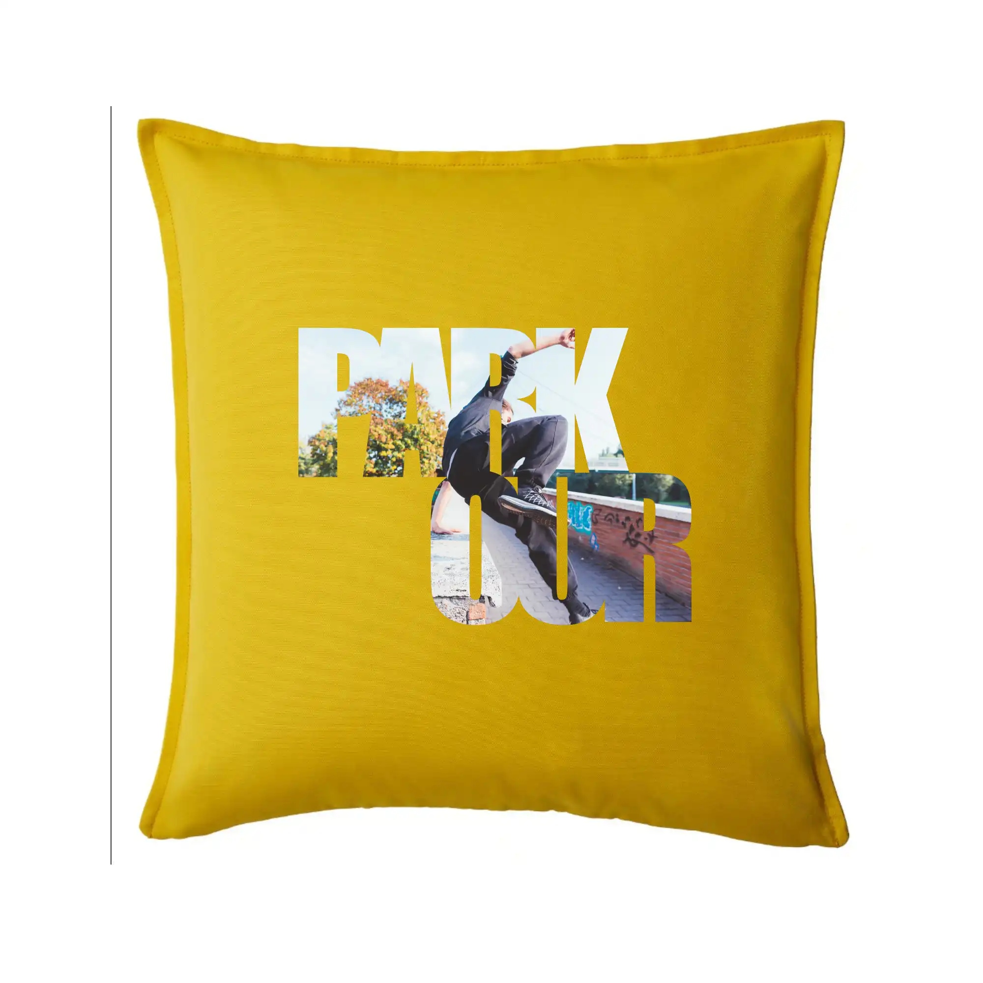 Parkour nápis ve městě