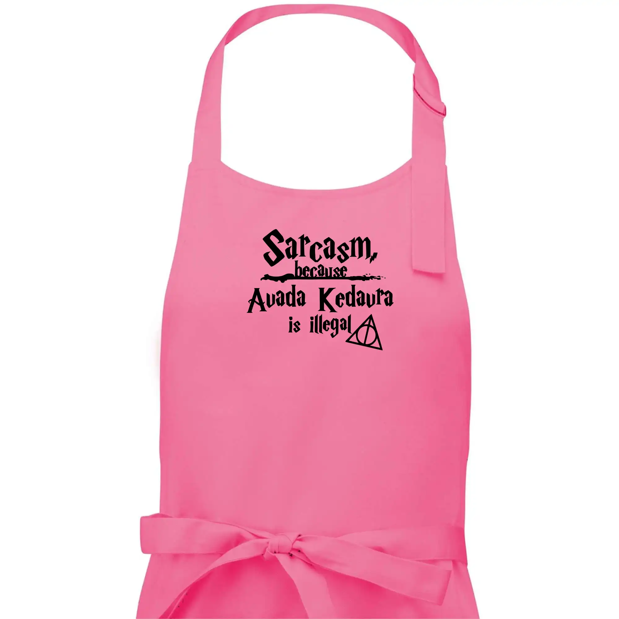 Harry - Sarcasm, because Avada Kedavra is illegal