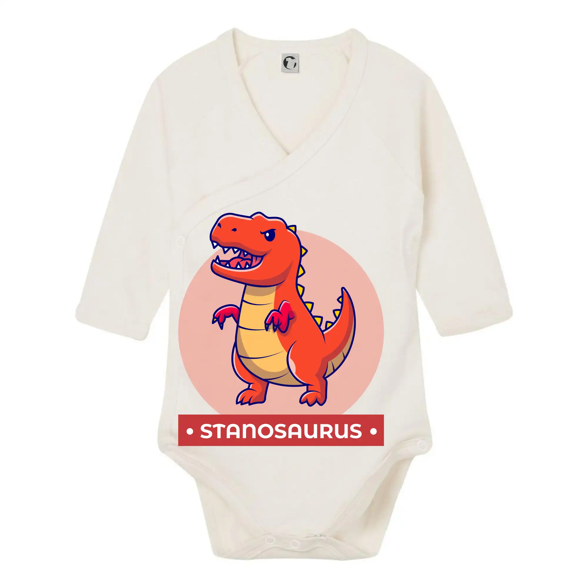 Dinosaurie mená - oranžový dinosaurus SK