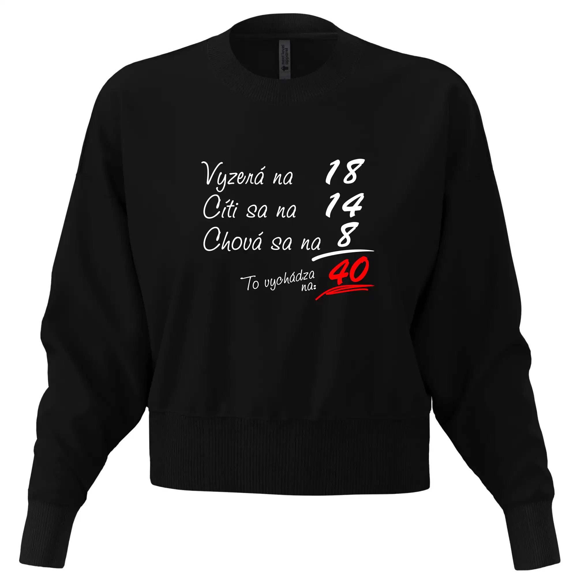 Vyzerá, cíti sa, chová sa - 40 rokov