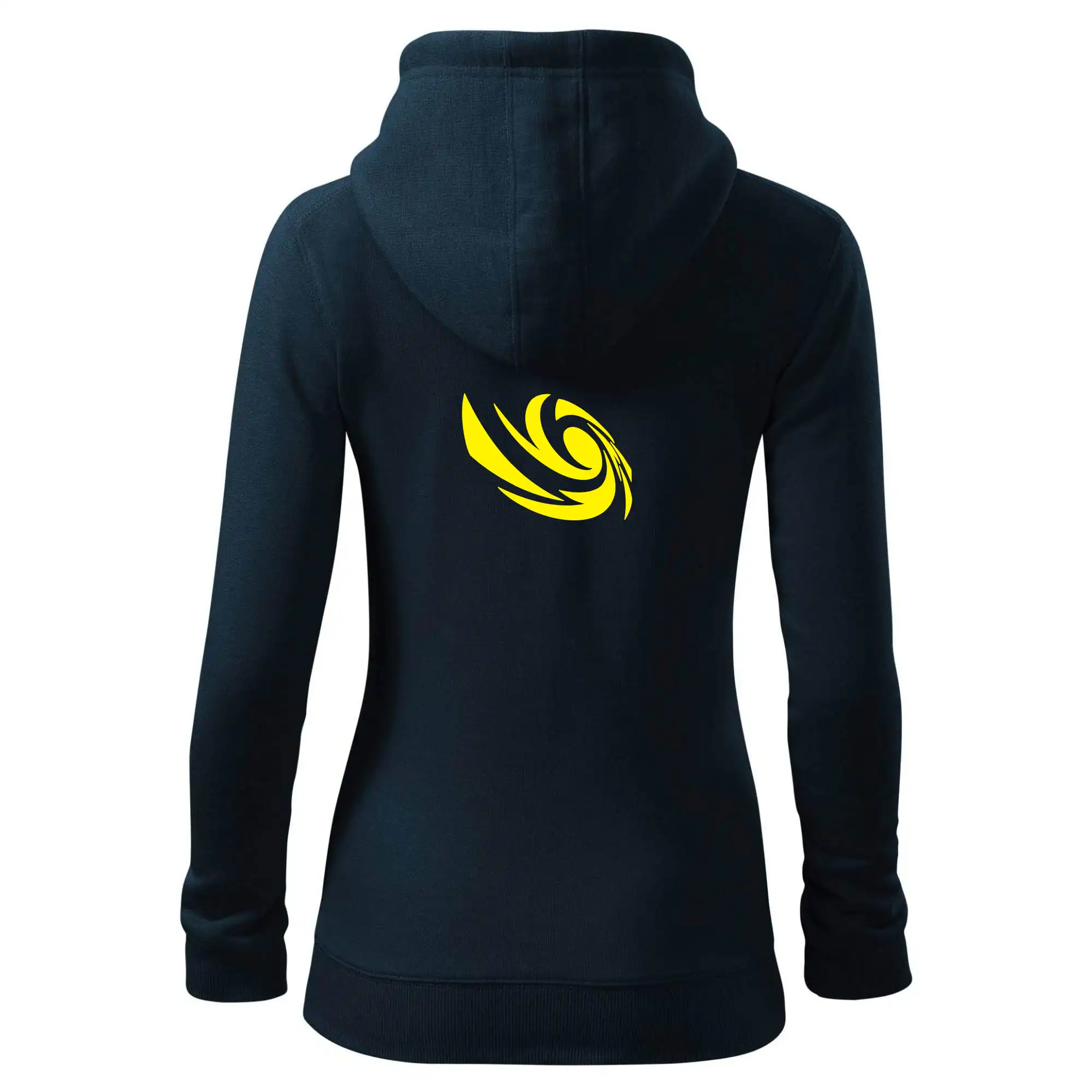 Tričká, mikiny a šiltovky pre Youtubery - Vortex logo samostatné - Mikina dámska trendy zipper s kapucňou