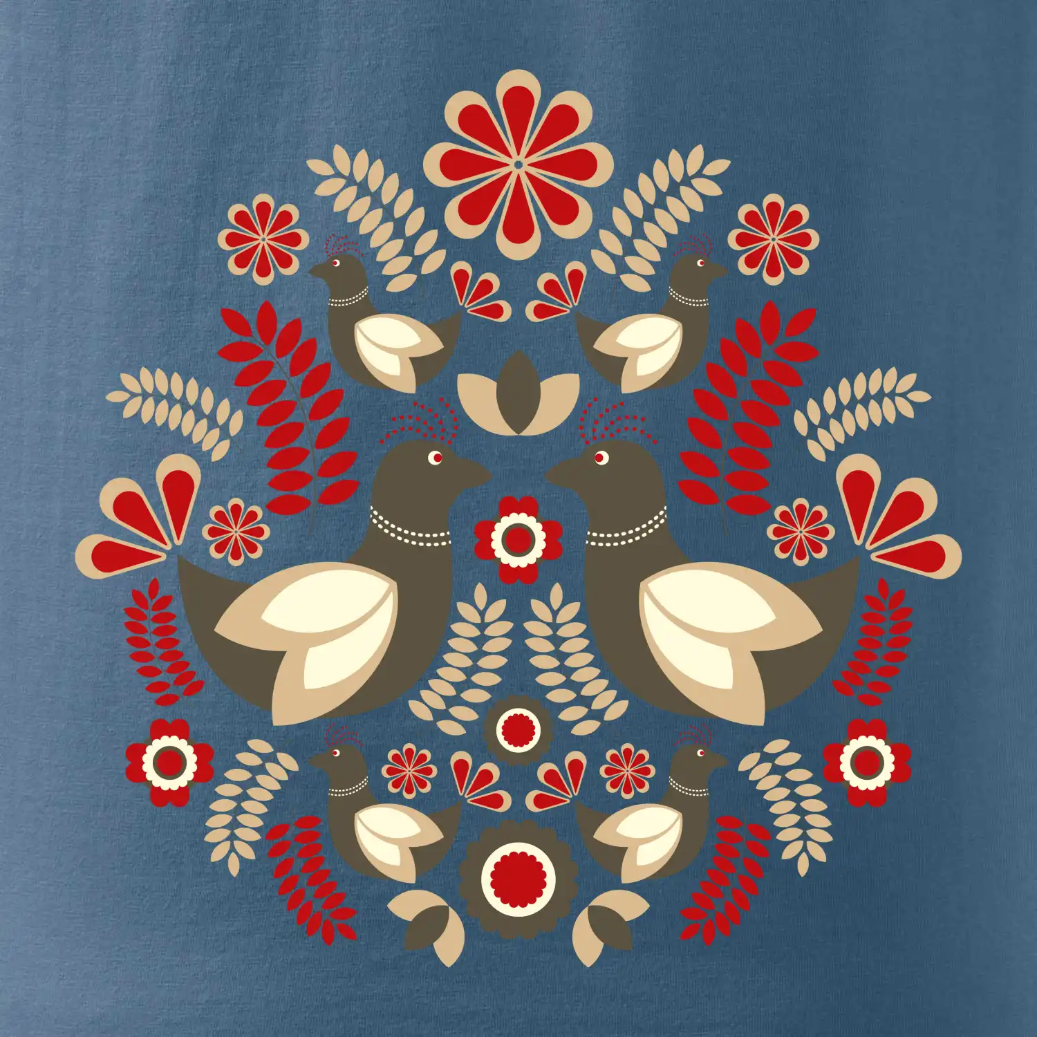 Folklór - hnědí ptáčci