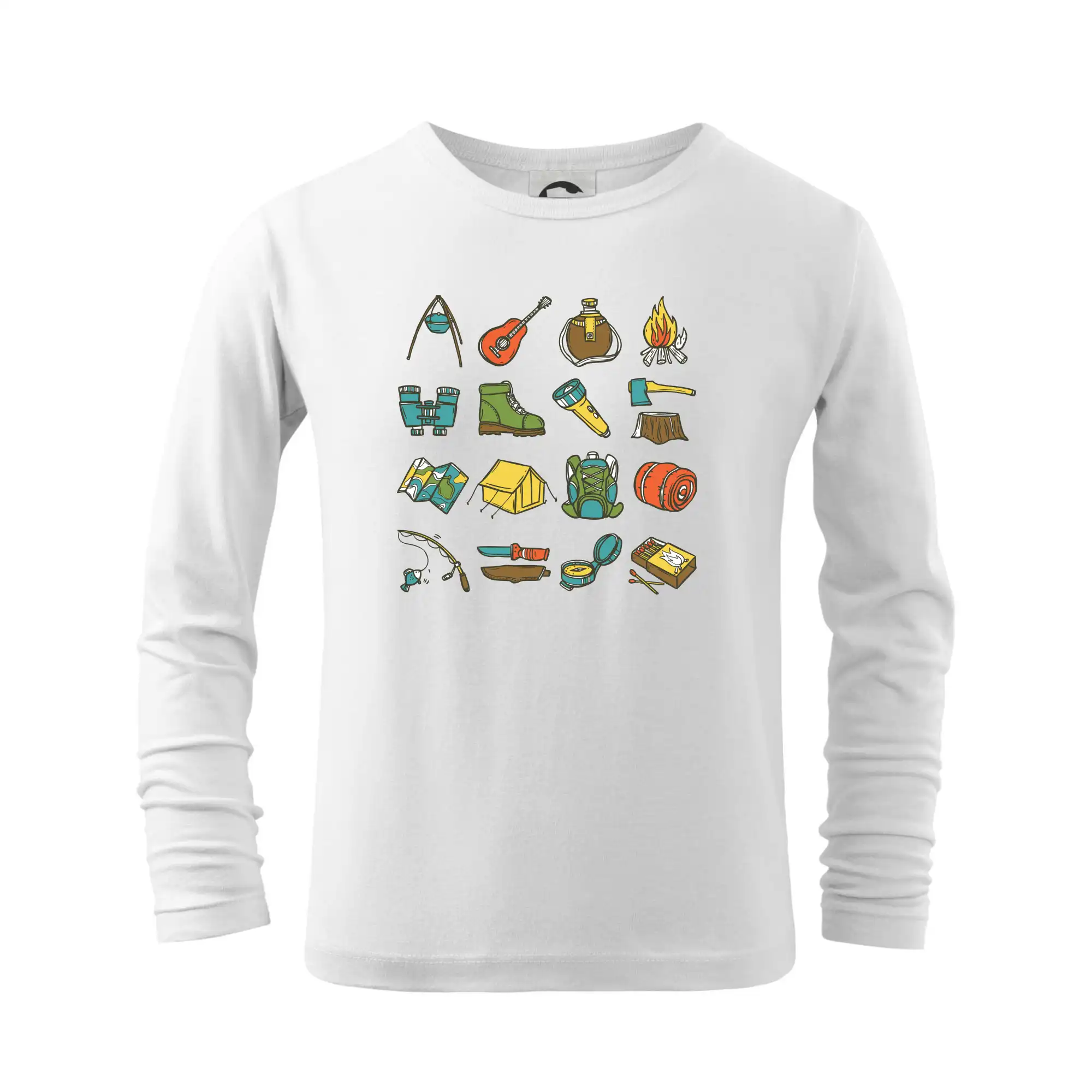 Trička na kempovanie - Camping set - Tričko detské Long Sleeve