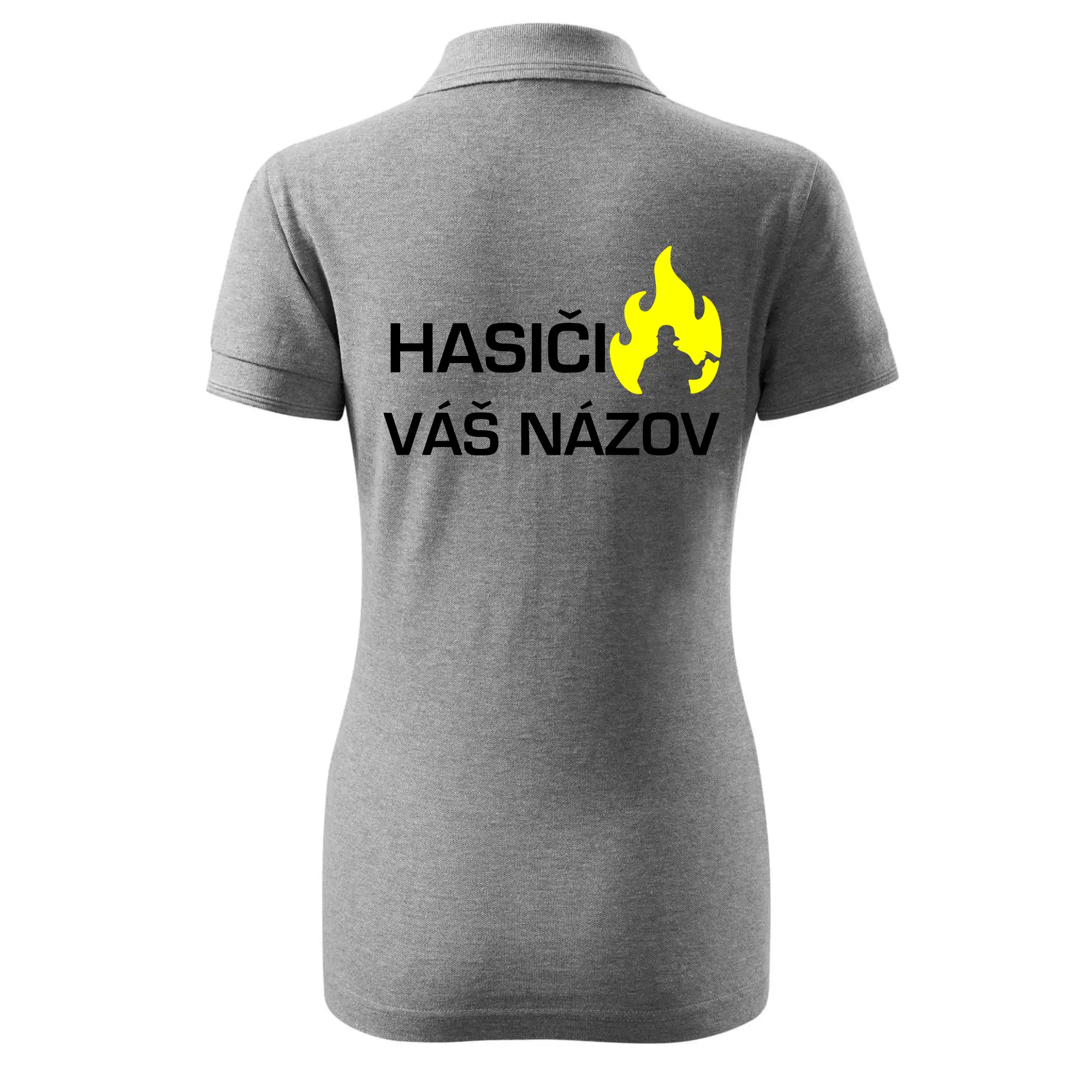 Hasiči - Váš názov - FLUO + Reflexná potlač