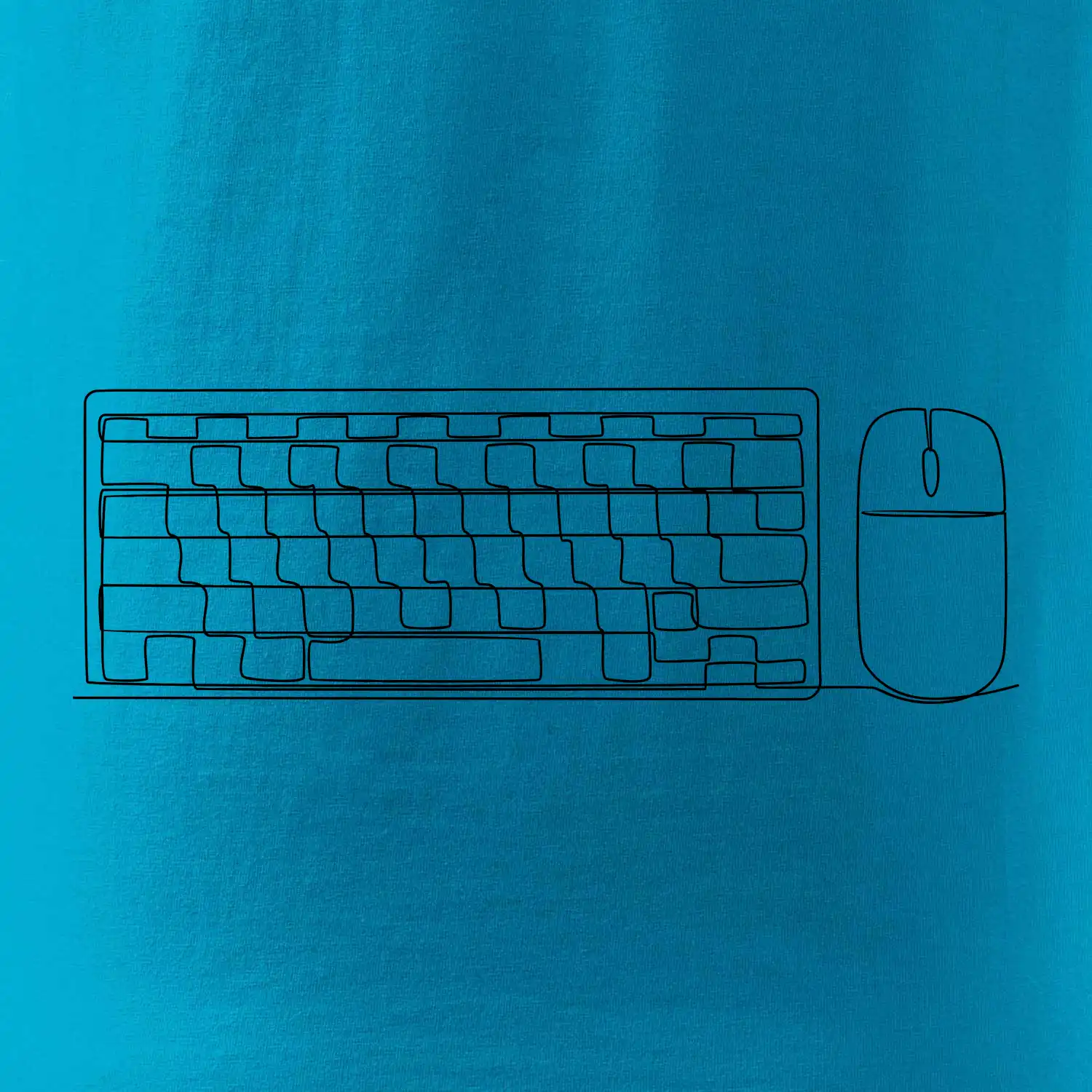 Klávesnice a myš jedním tahem