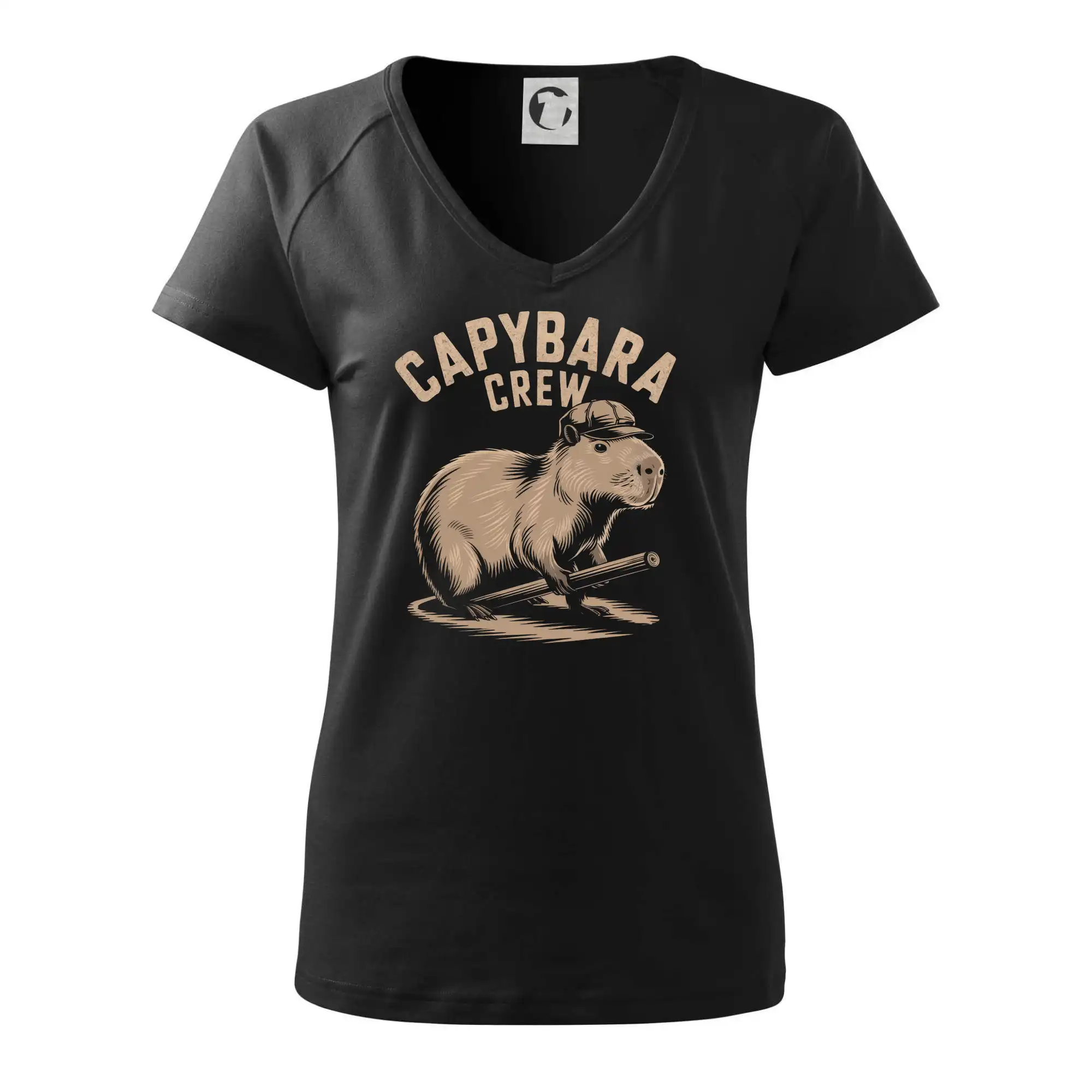 Tričká so zvieratami - Capybara crew - Tričko dámske Dream