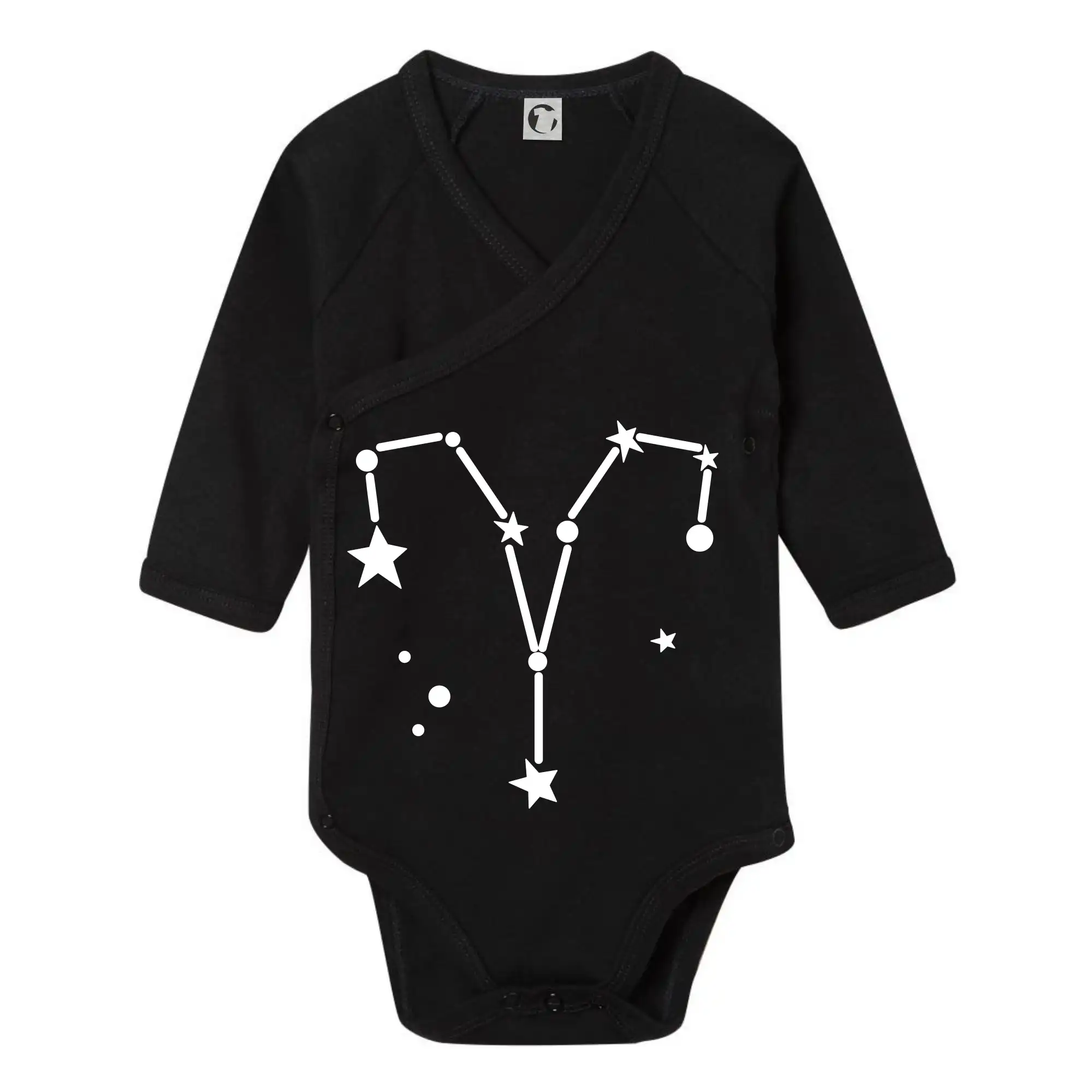 Tričká baran - Súhvezdie - Aries - Baran - Body zavinovacie s dlhým rukávom