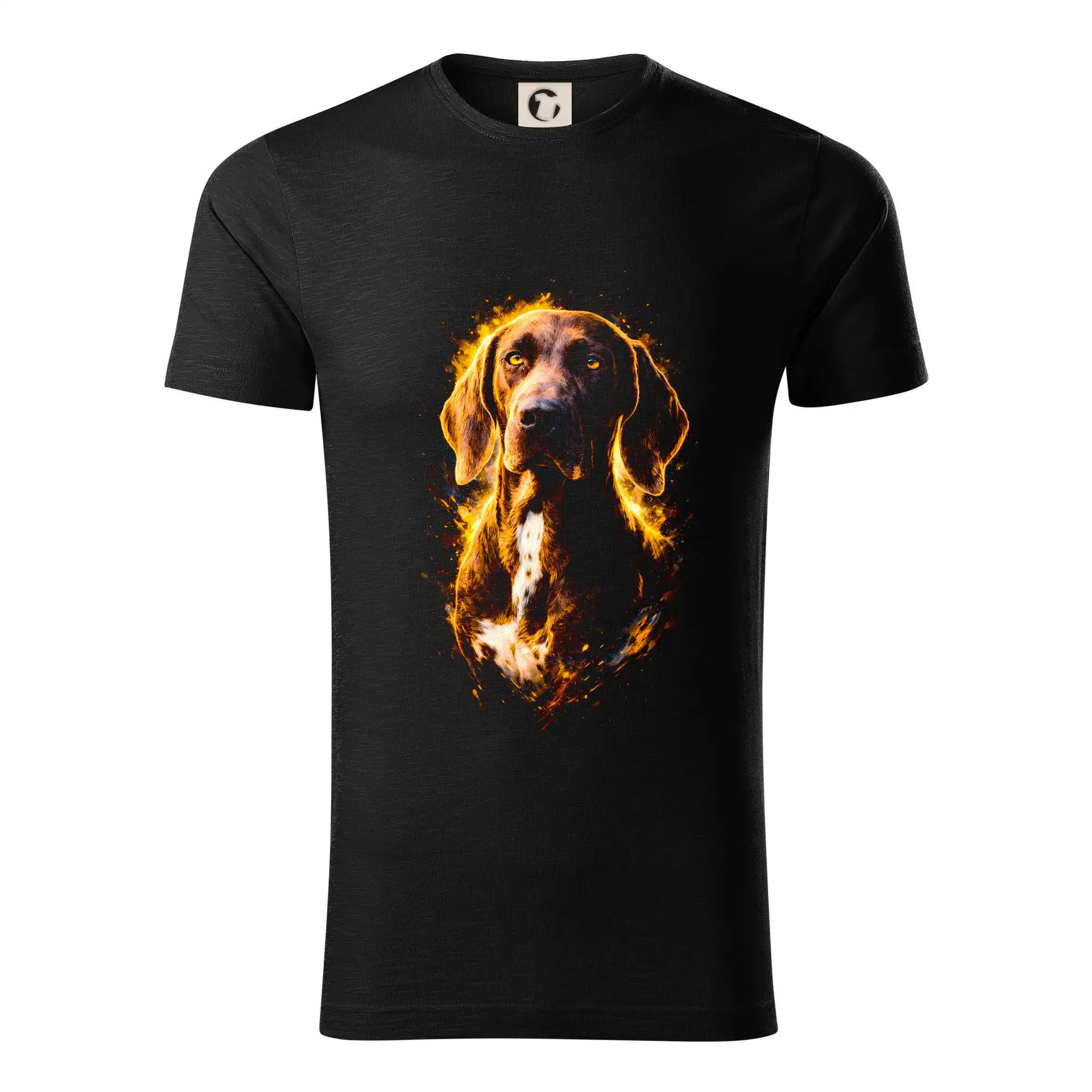 Ostatné psie plemená - Obrázok poltón Nemecký krátkosrstý stavač - Tričko z organickej bavlny