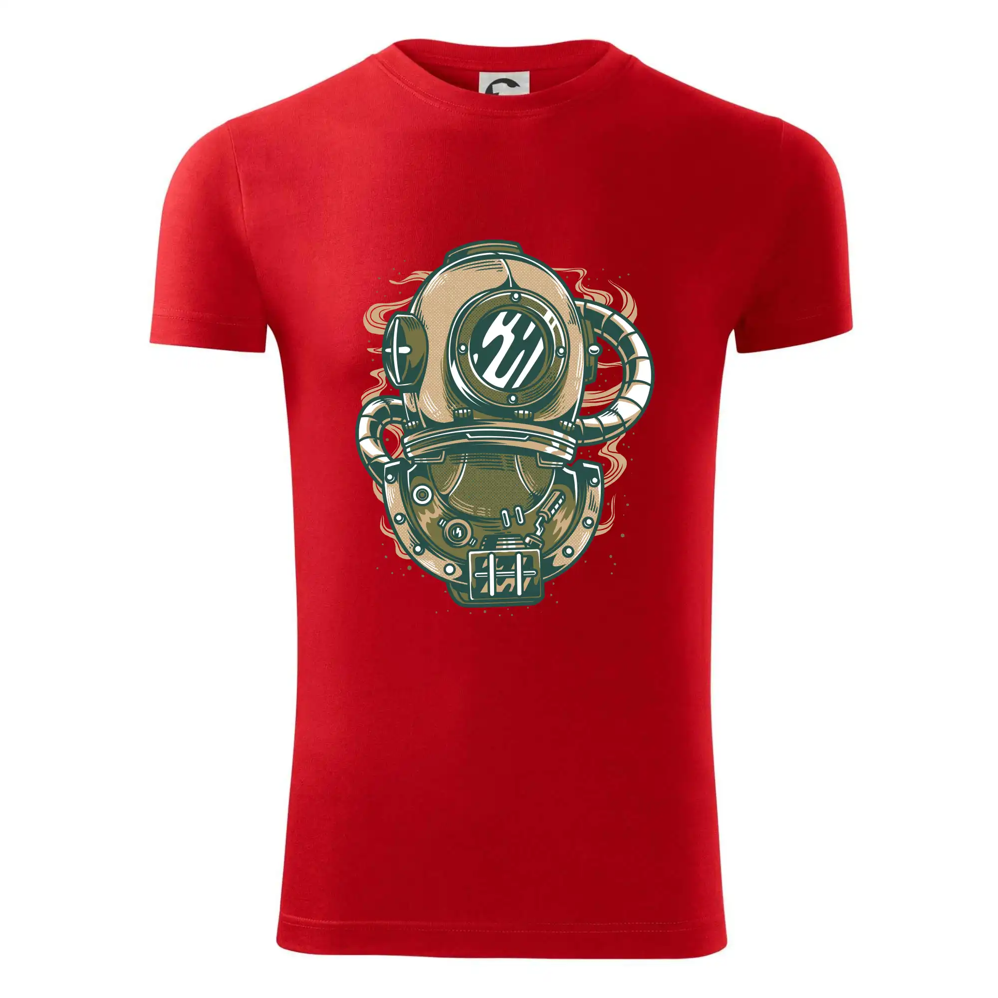 Starý potapěčský skafandr