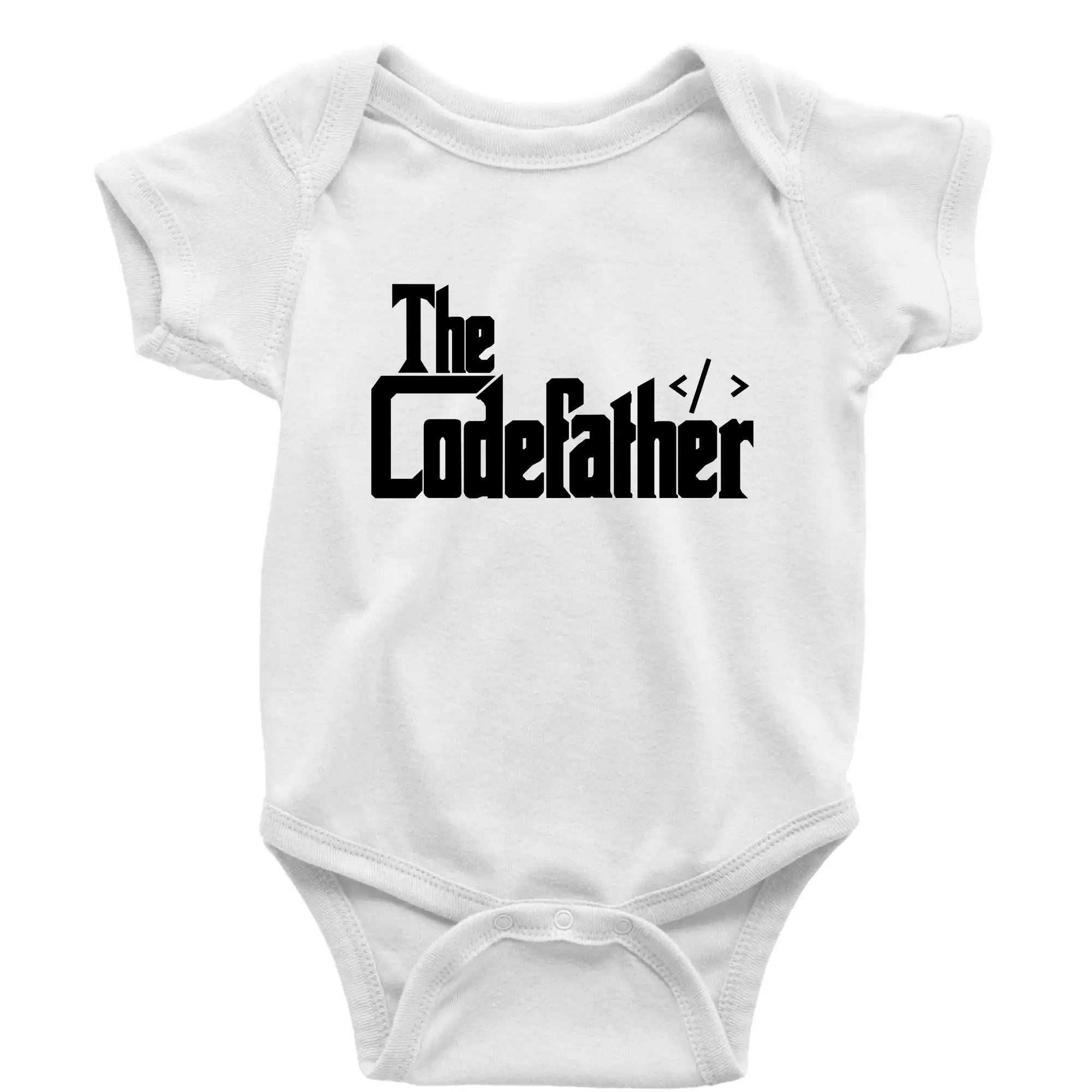 Tričká pre ajťákov - The codefather - Body dojčenské s krátkym rukávom