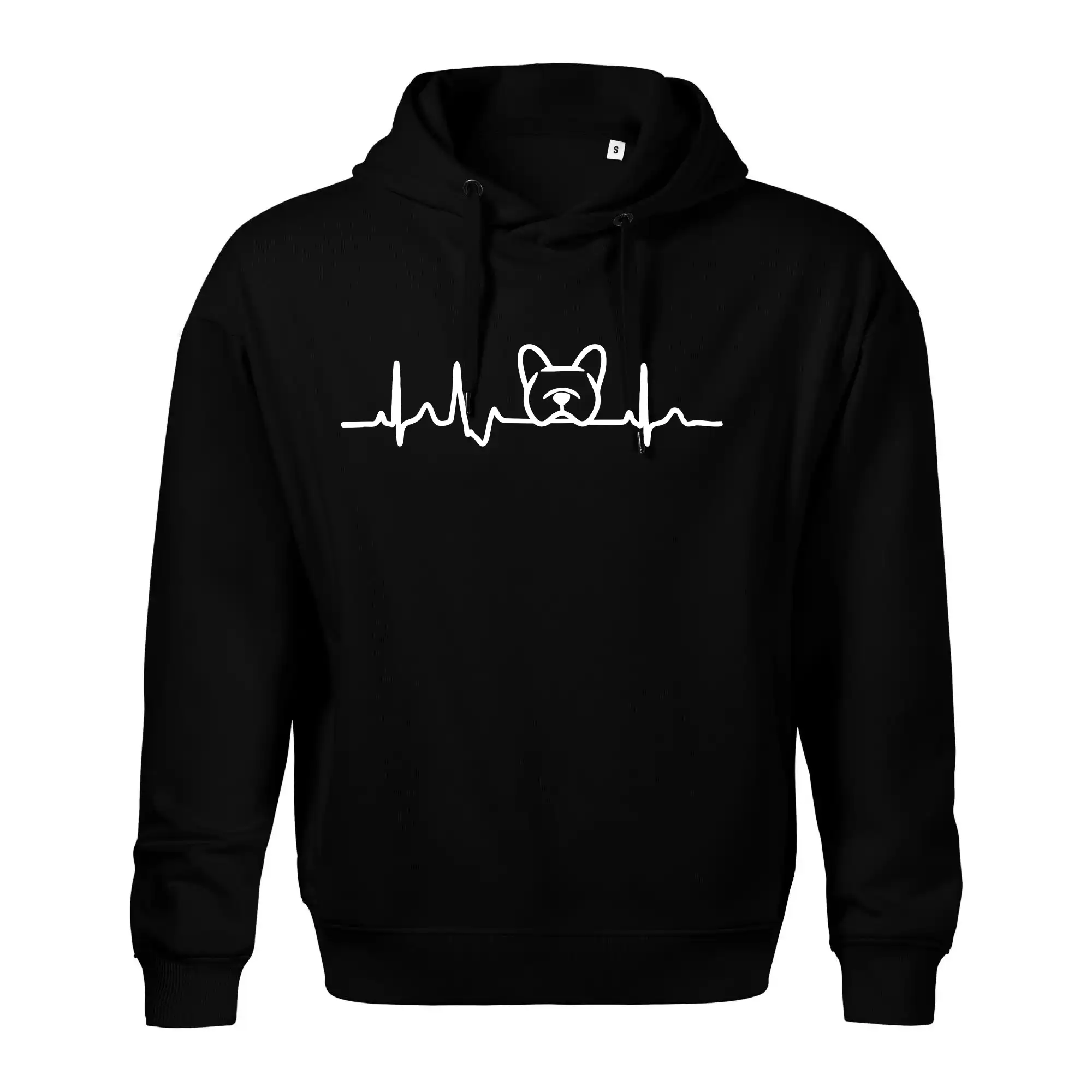 EKG Francouzský buldoček hlava