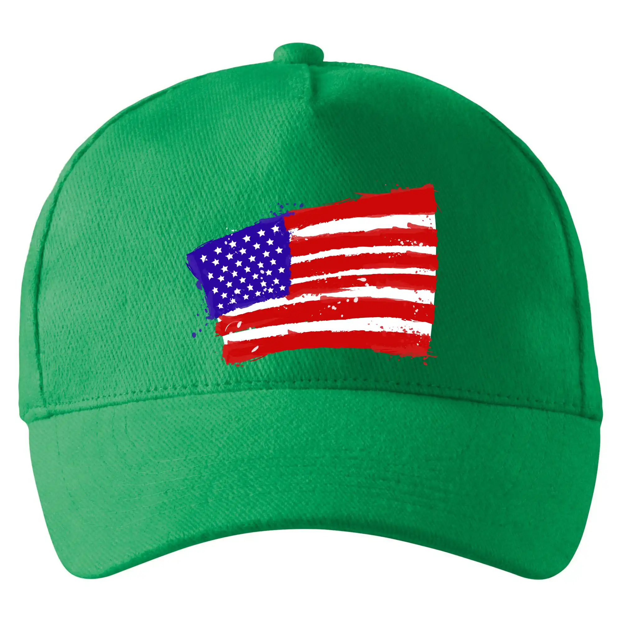 Americká vlajka ohnutá