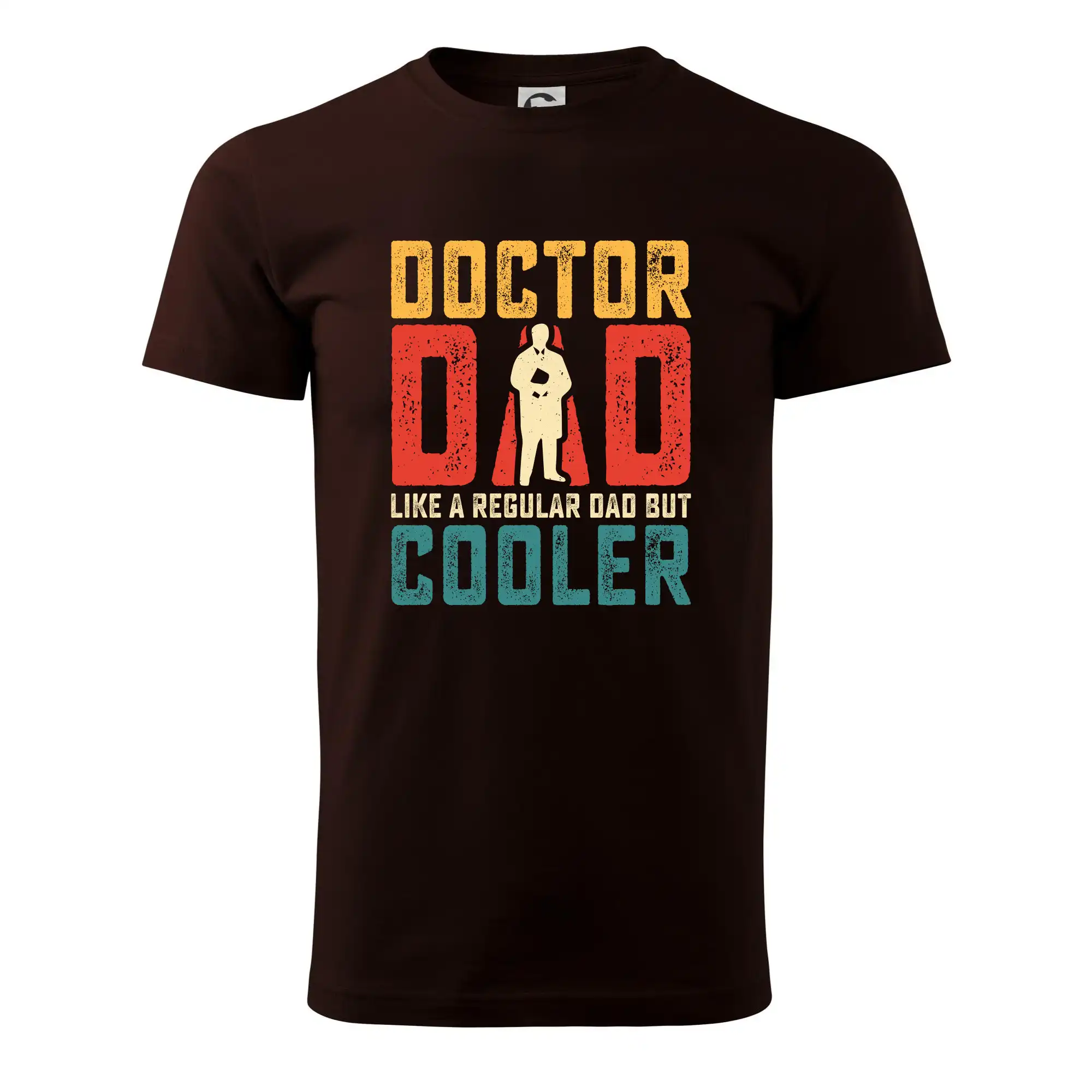 Doctor dad like a regular dad but cooler - Klasické pánske tričko vyššej gramáže