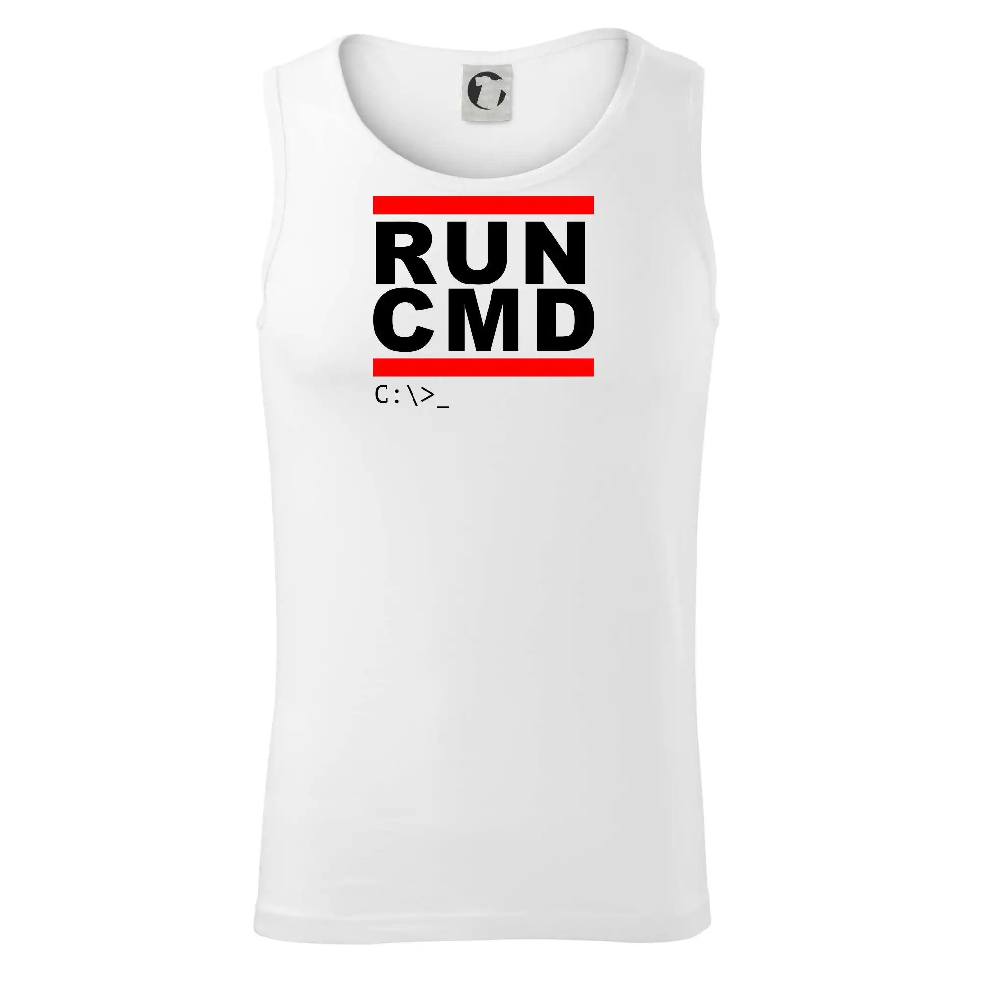 Tričká pre ajťákov - Run CMD - Tielko pánske Core