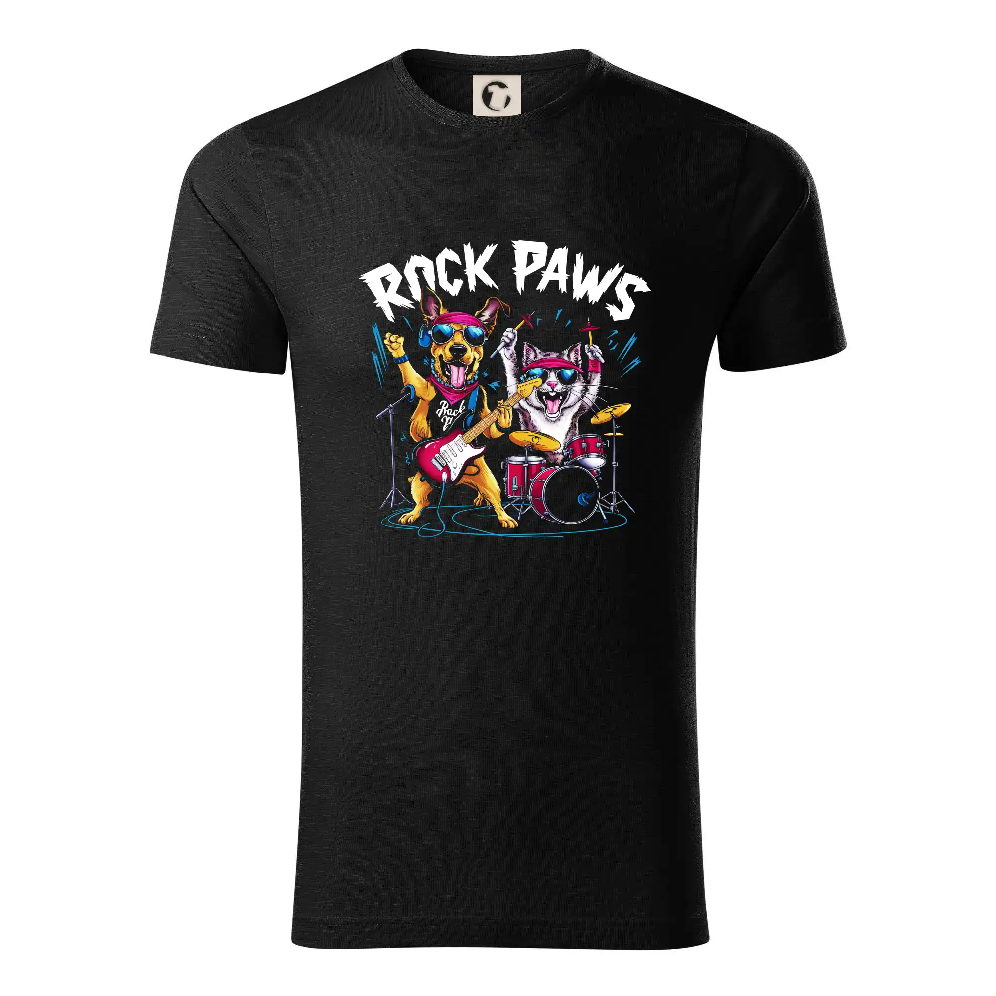 Rock Paws - Tričko z organickej bavlny